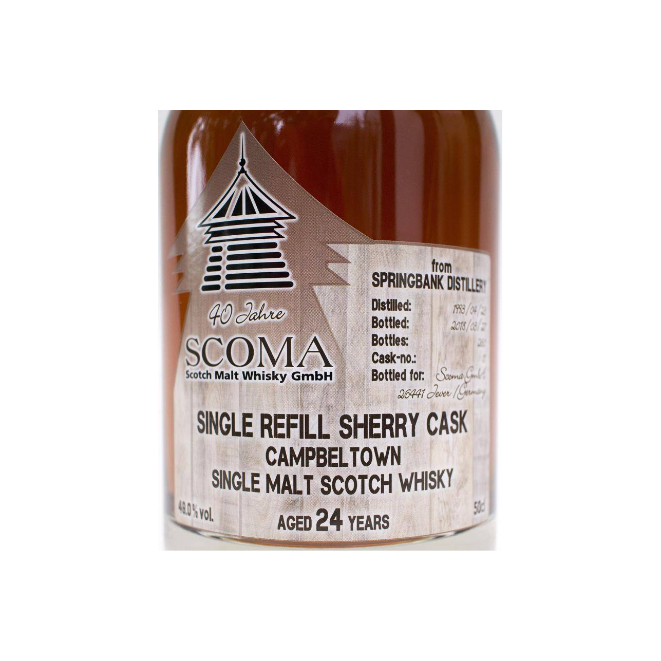 Springbank 1993 24 Years Single Malt Whisky 2