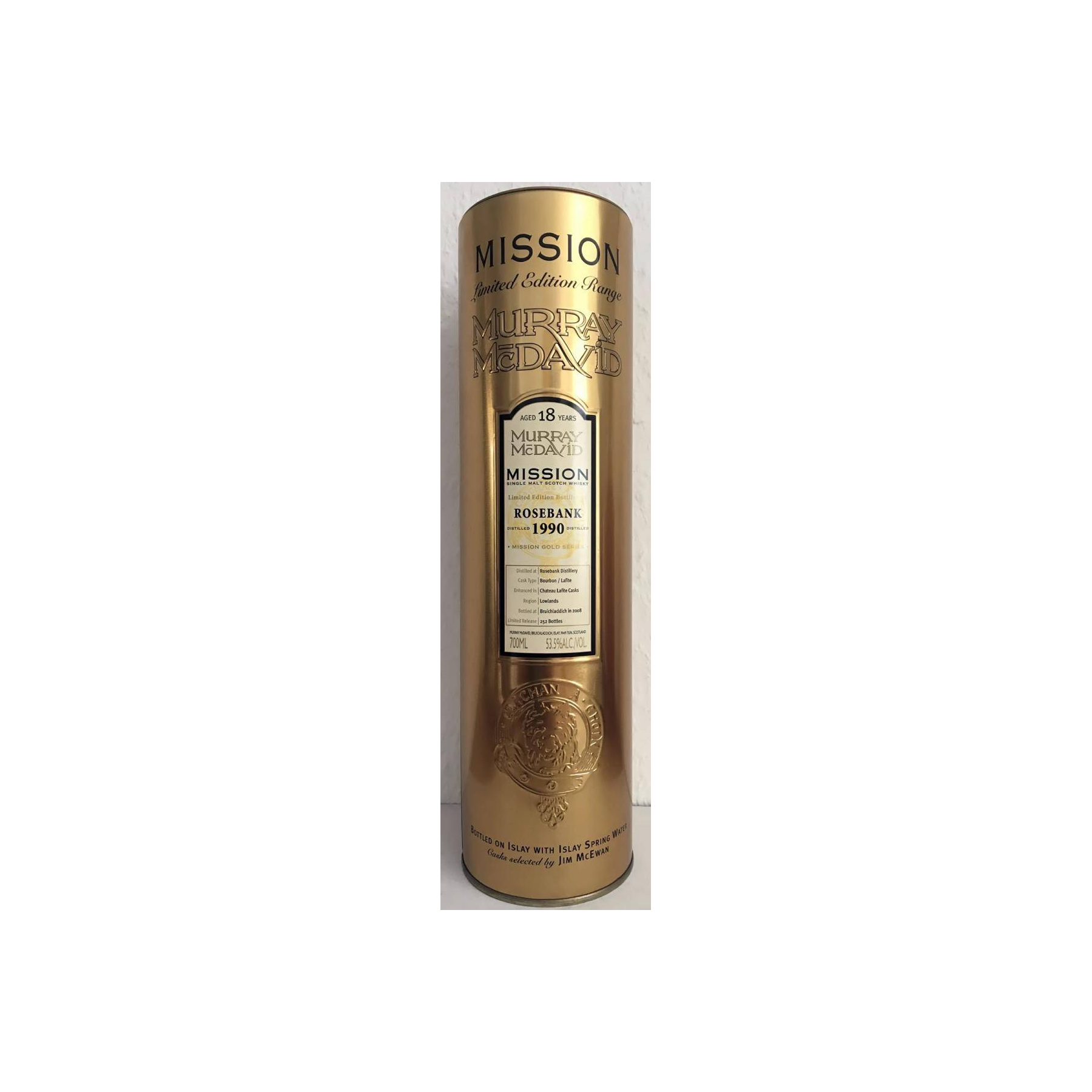 Rosebank 1990 18 Years Single Malt Whisky 3