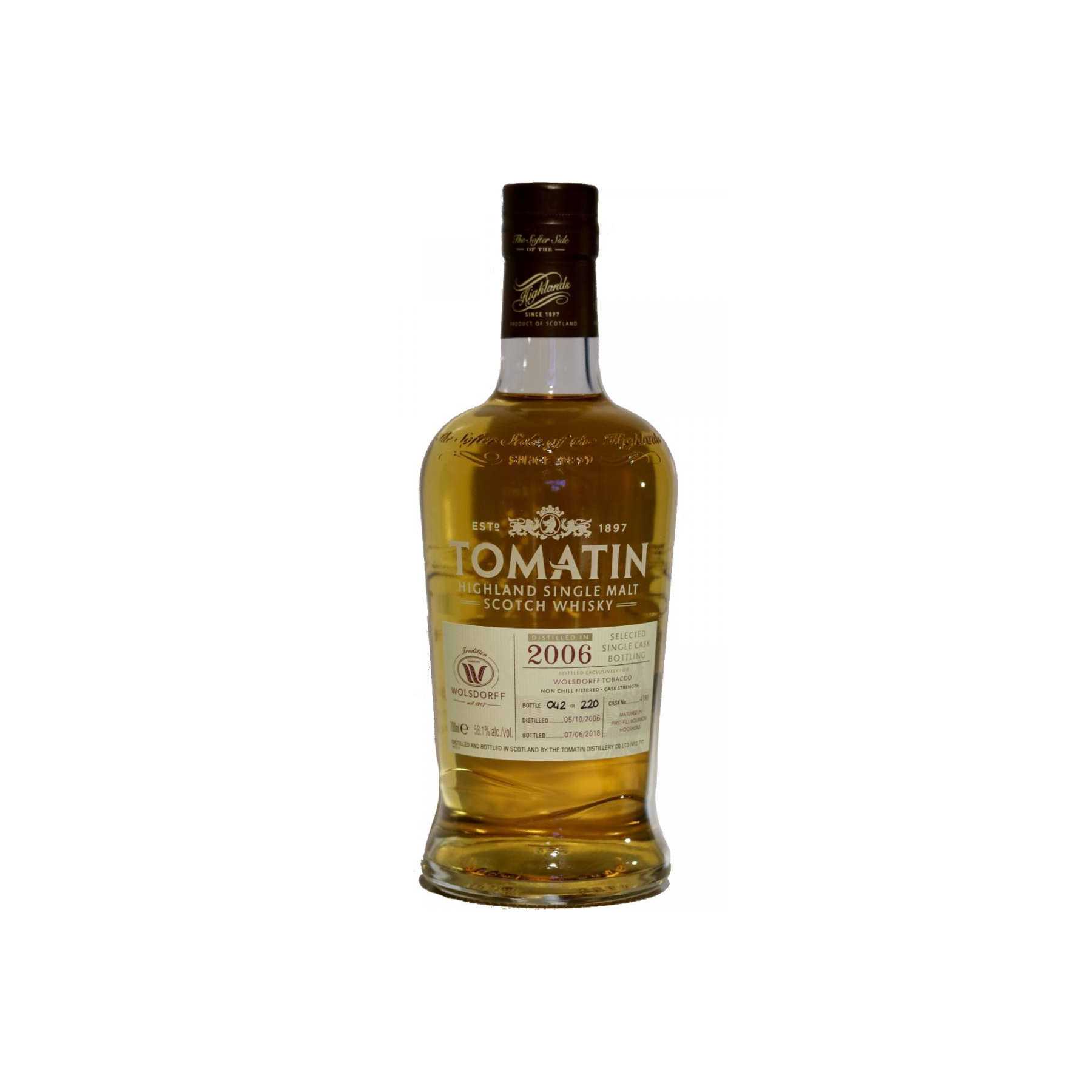 Tomatin 2006 11 Years Single Malt Whisky