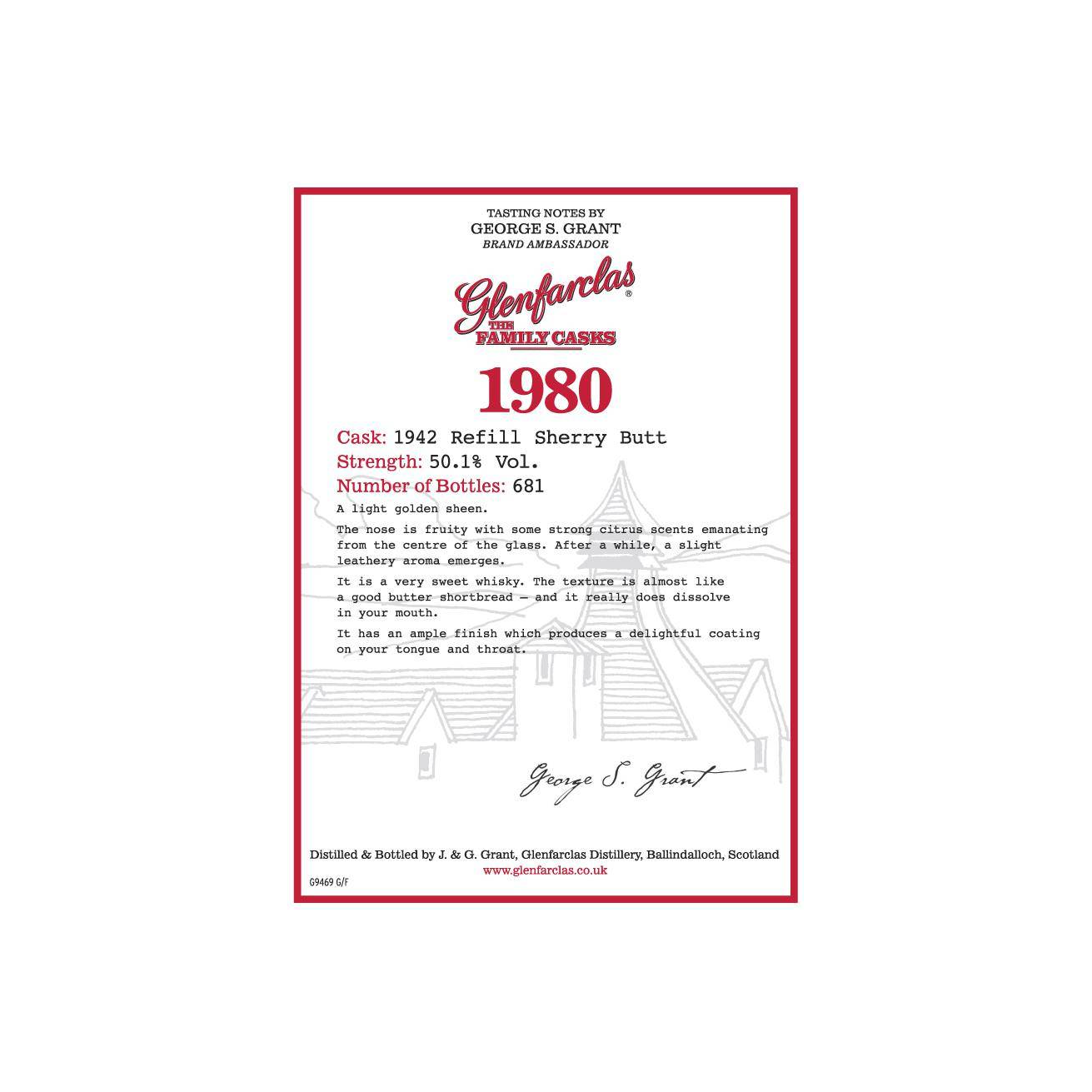 Glenfarclas 1980 26 Years Single Malt Whisky 2