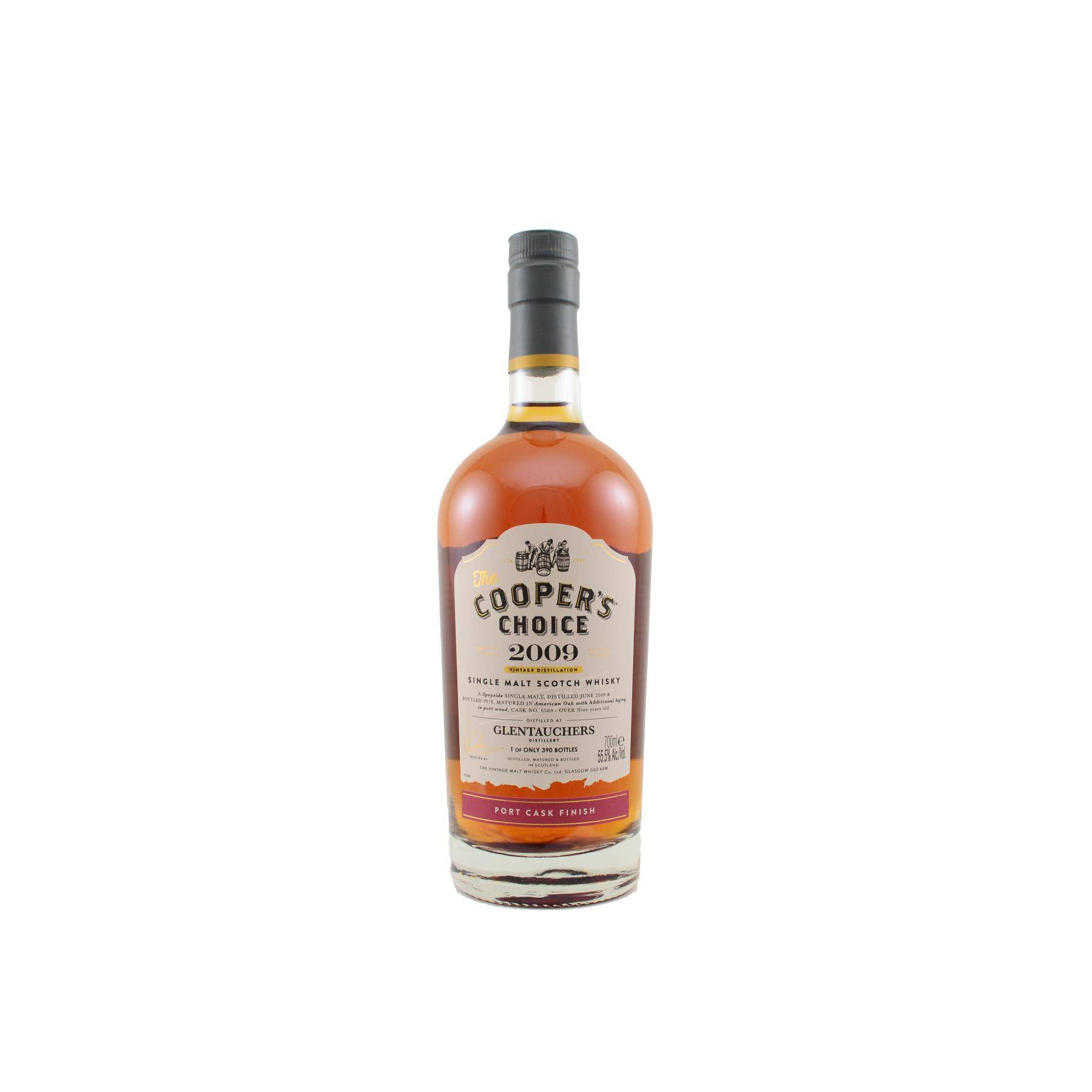 Glentauchers The Cooper's Choice 2009 9 Years Single Malt Whisky