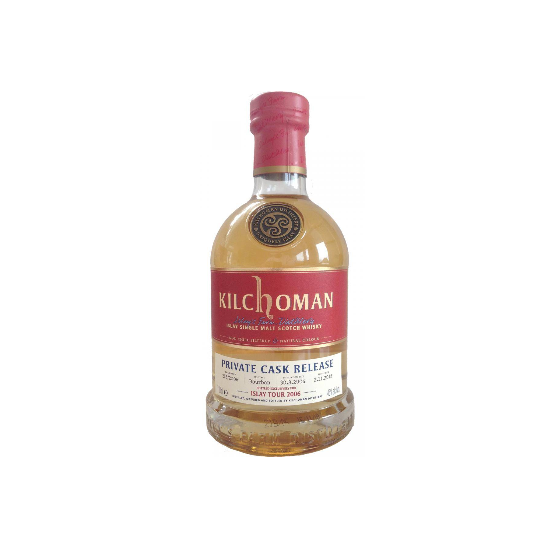 Kilchoman 2006 12 Years Single Malt Whisky