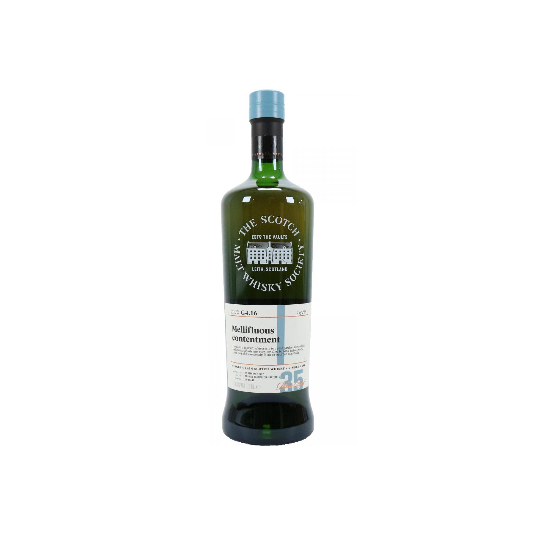 The Scotch Malt Whisky Society 1982 35 Years Single Grain Whisky