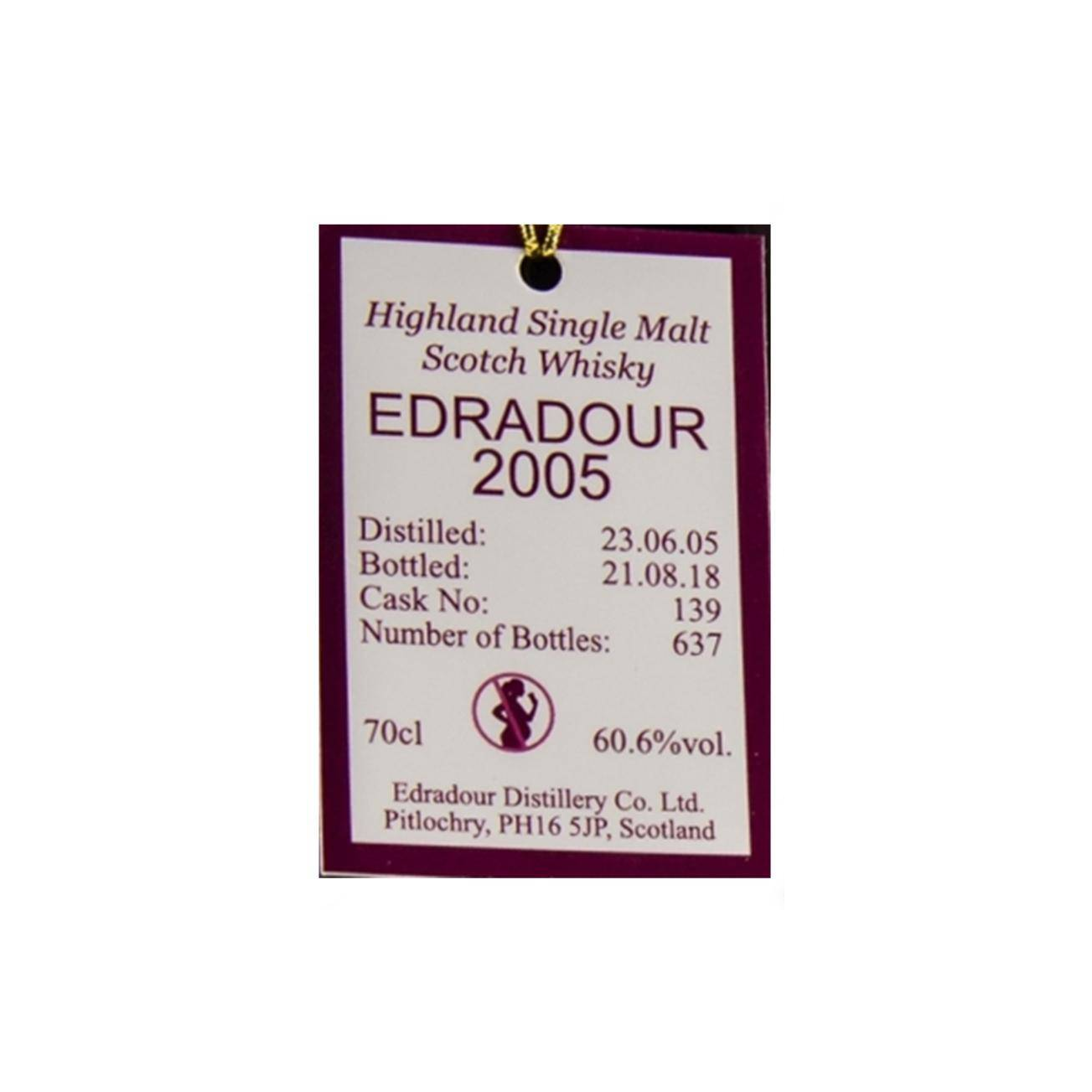 Edradour 2005 13 Years Single Malt Whisky 3