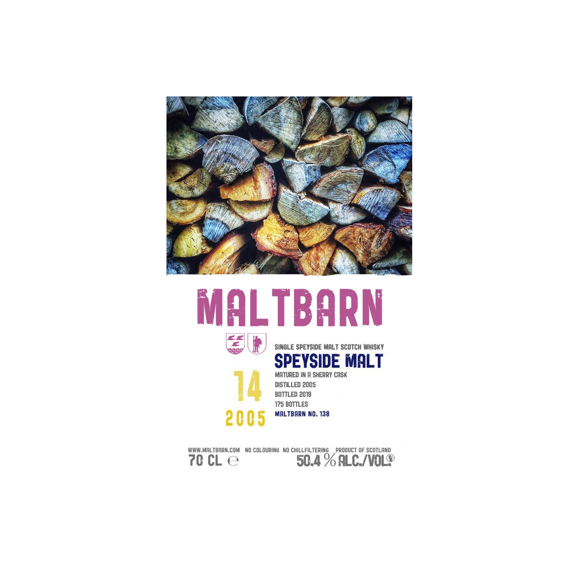 Maltbarn 2005 14 Years Single Malt Whisky