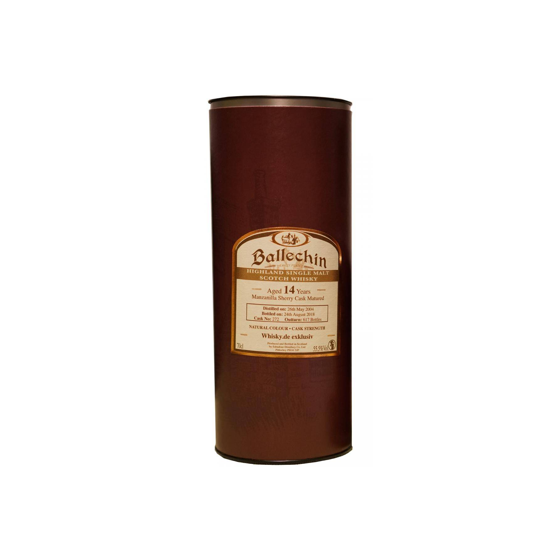 Ballechin 2004 14 Years Single Malt Whisky 2