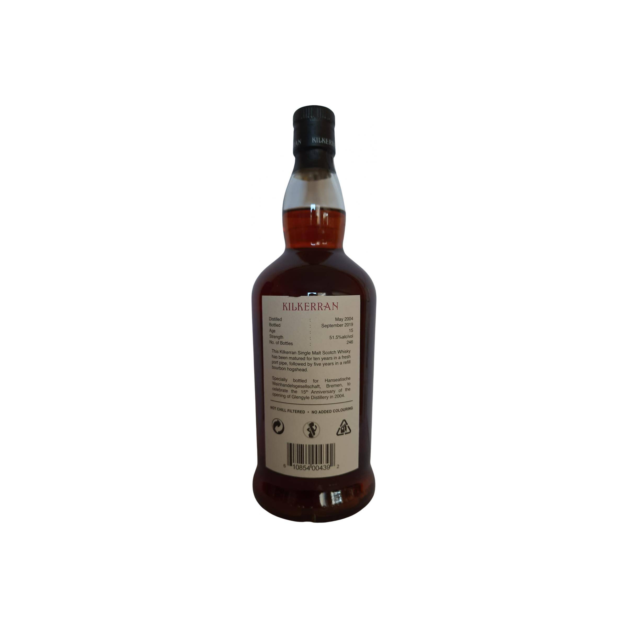 Kilkerran 2004 15 Years Single Malt Whisky 2