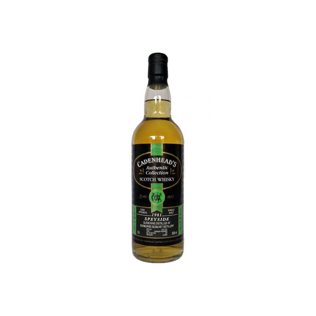 Glenburgie Authentic Collection 1981 20 Years Single Malt Whisky