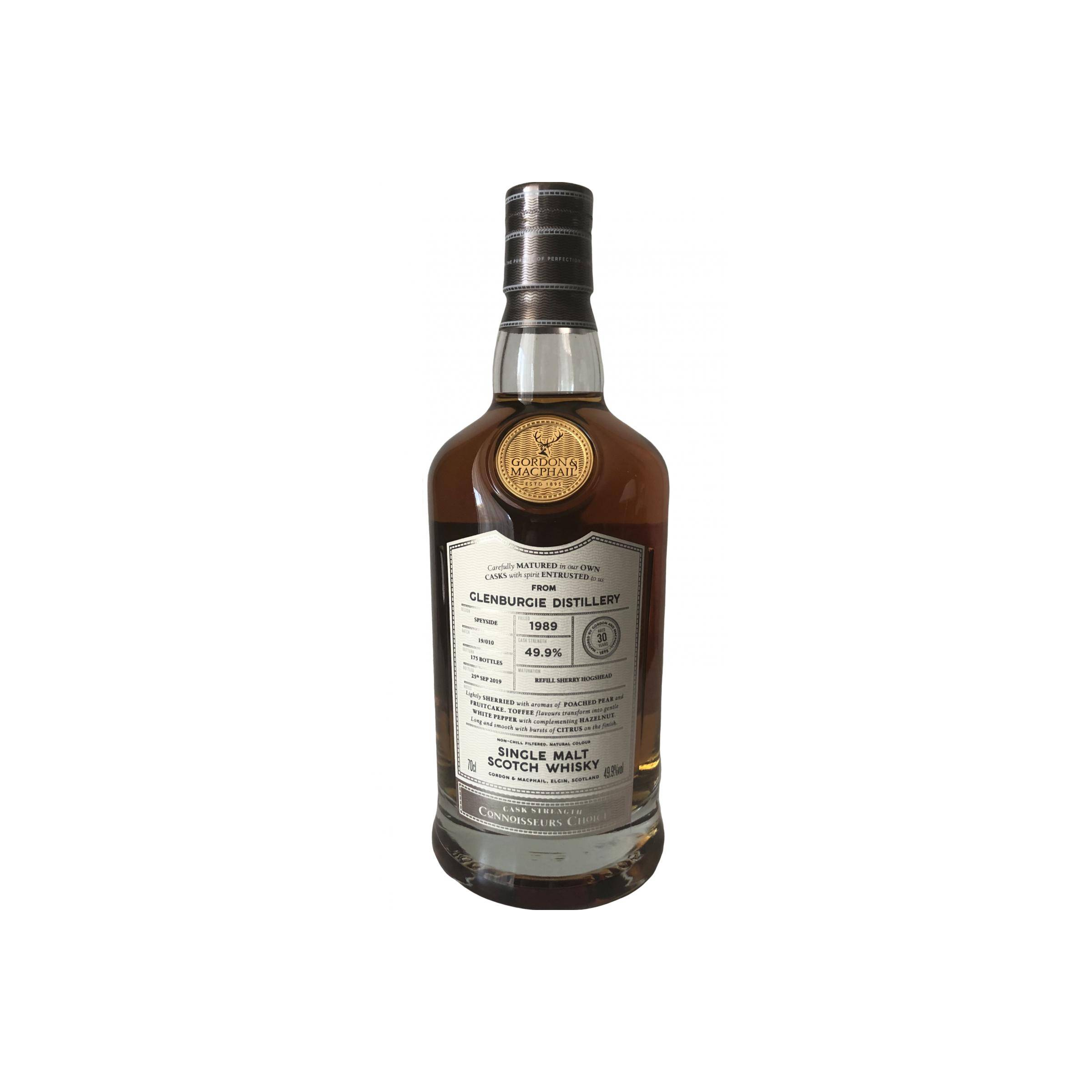 Glenburgie Connoisseurs Choice - Cask Strength 1989 30 Years Single Malt Whisky