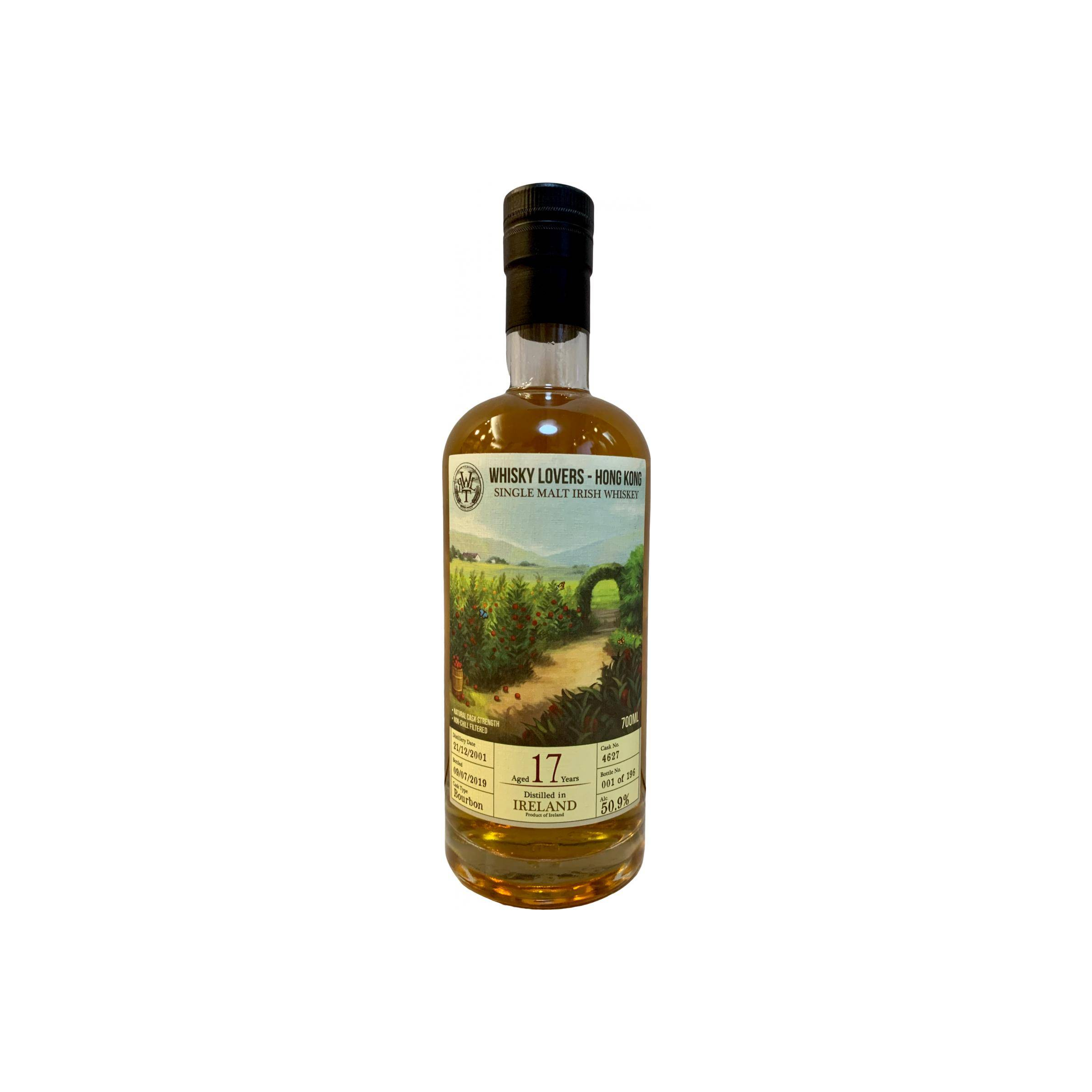 Single Malt Irish Whiskey 2001