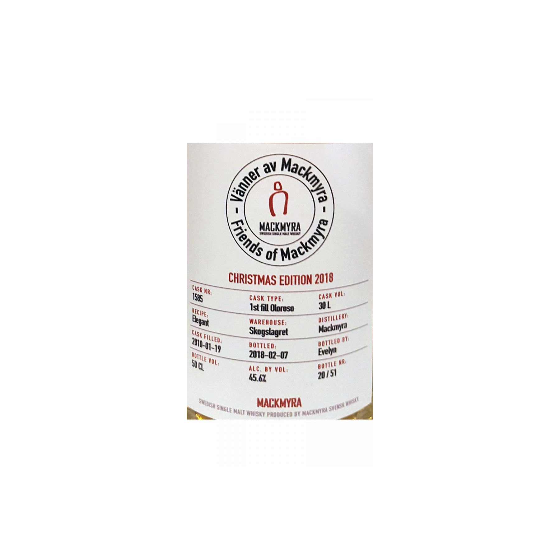 Mackmyra 2010 8 Years Single Malt Whisky 3