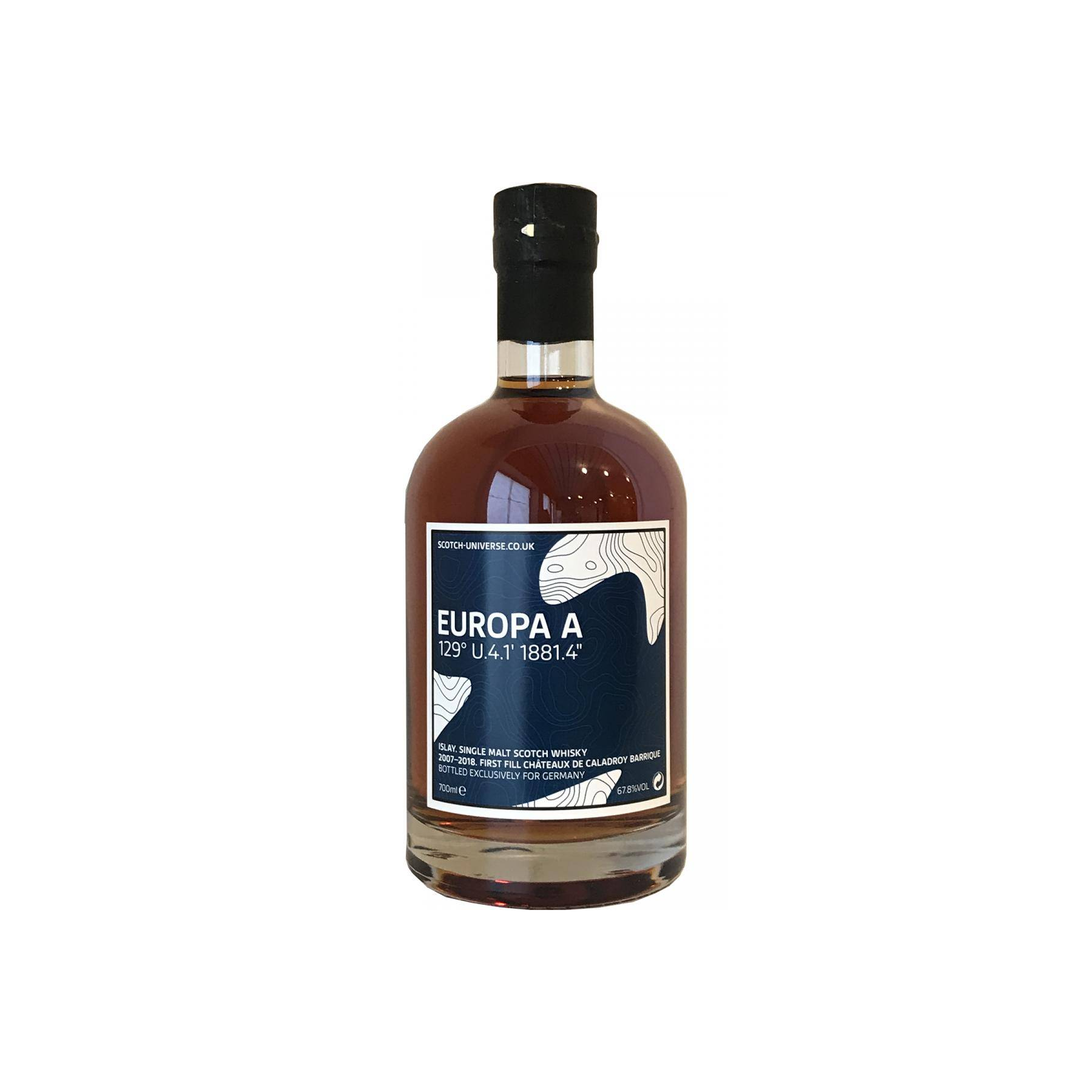 Scotch Universe Europa A - 129° U.4.1' 1881.4"
