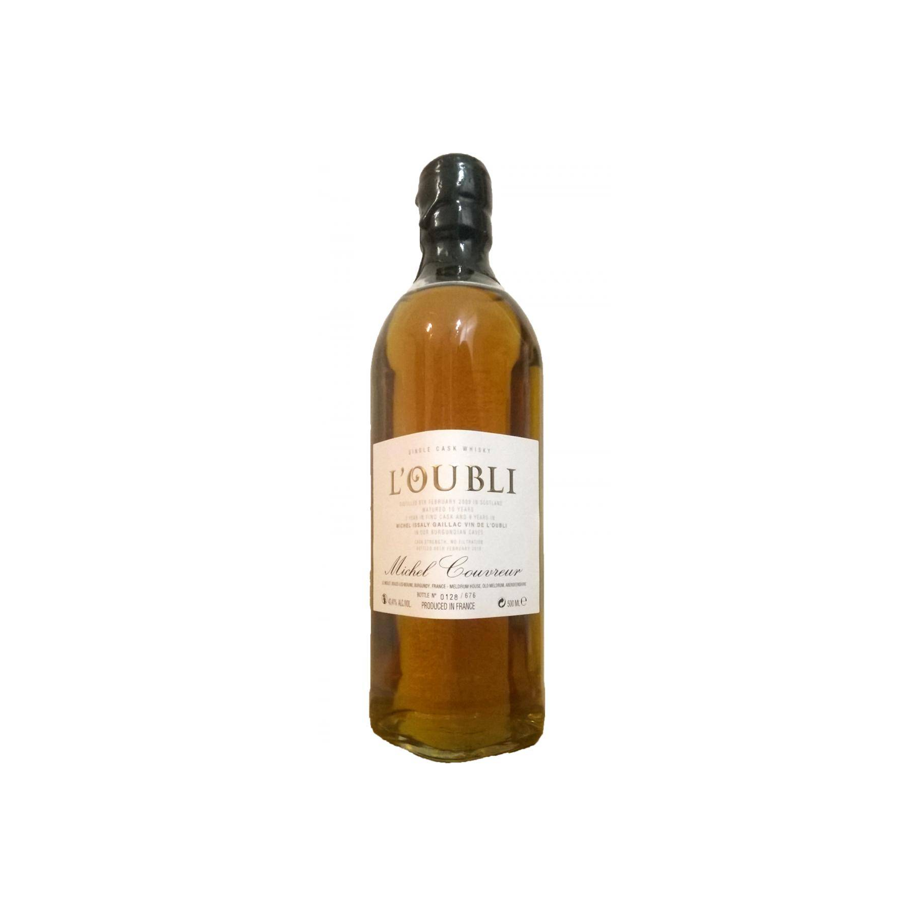 Michel Couvreur 2009 10 Years Single Malt Whisky