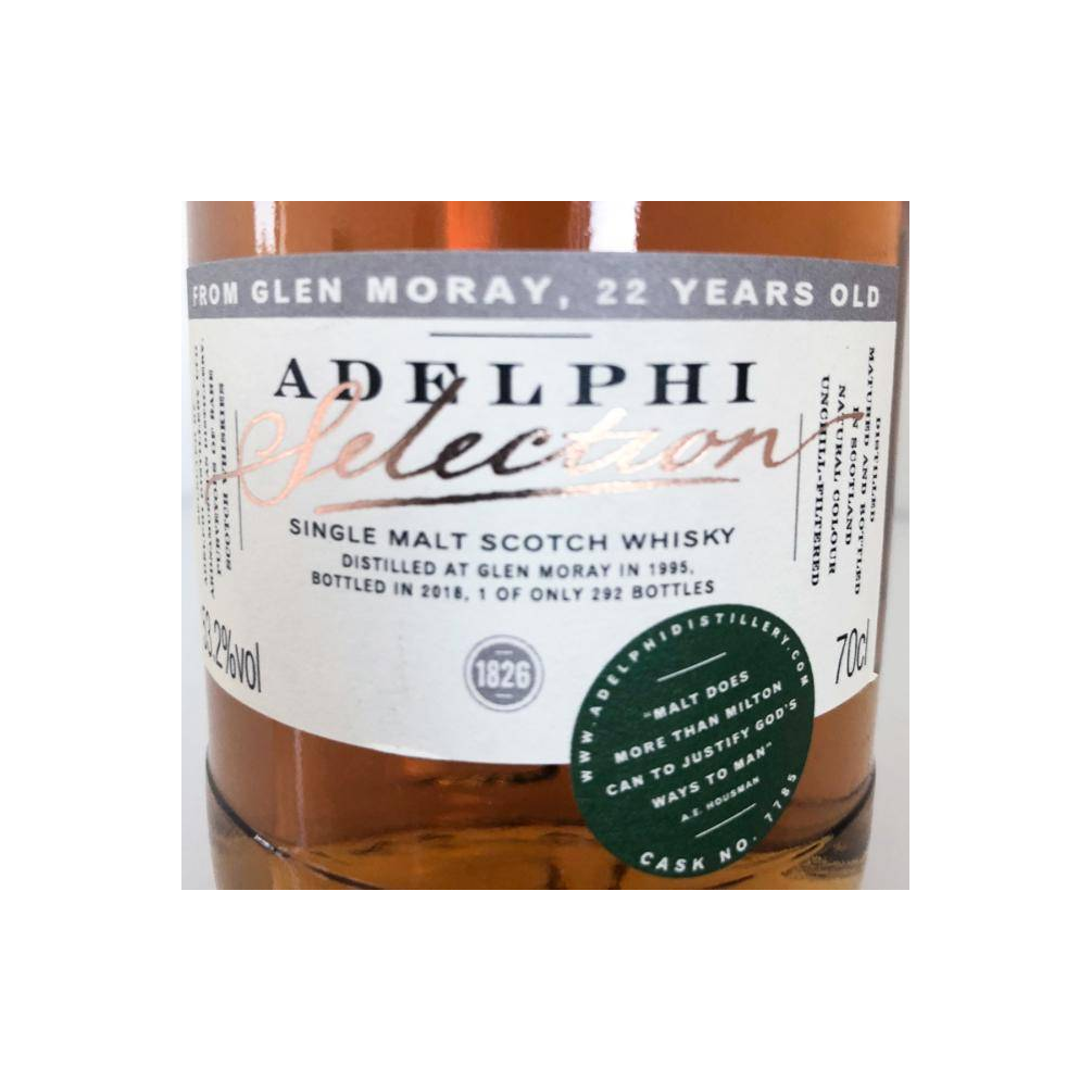 Glen Moray Limited Edition 1995 22 Years Single Malt Whisky 3