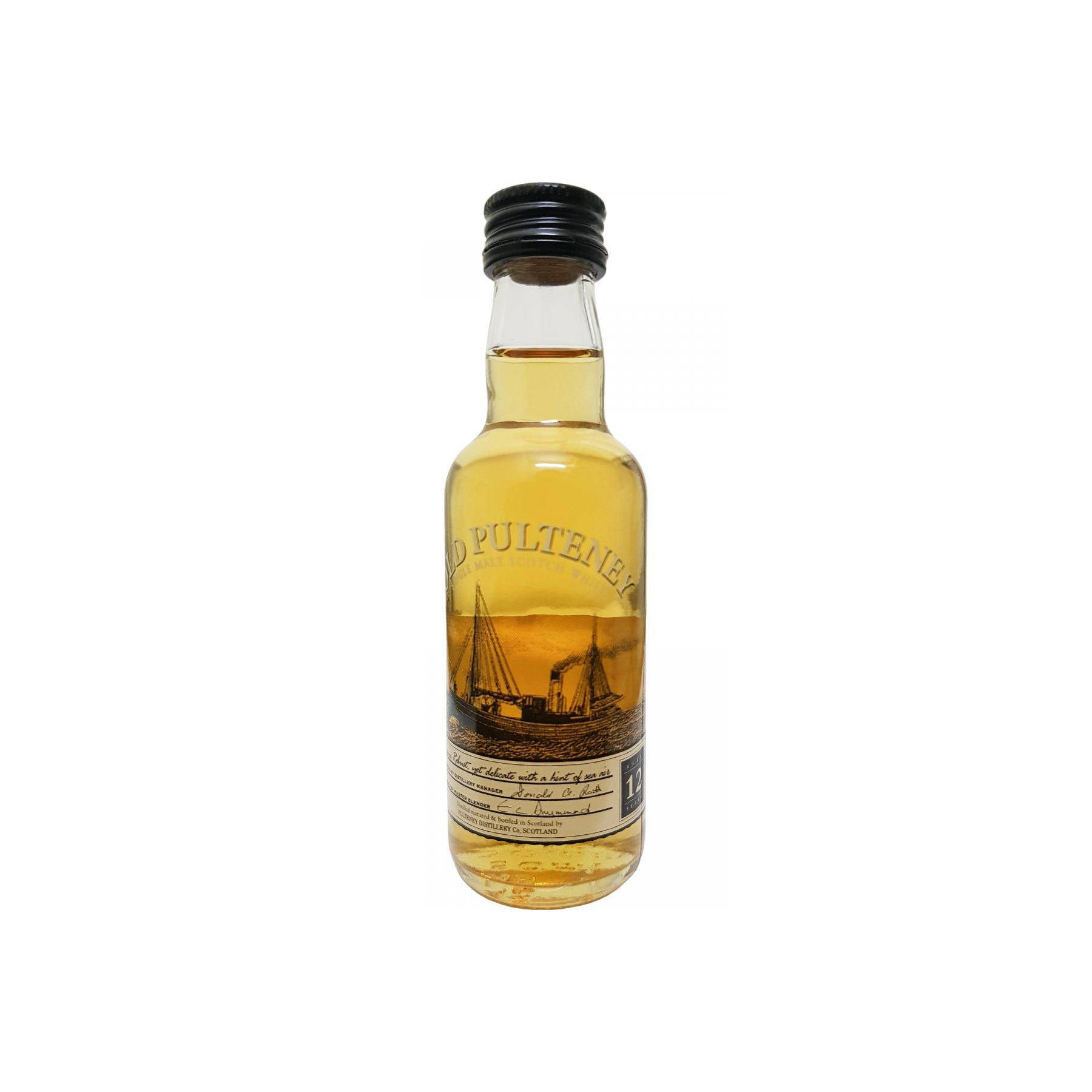 Old Pulteney Miniature 12 Years Single Malt Whisky 2