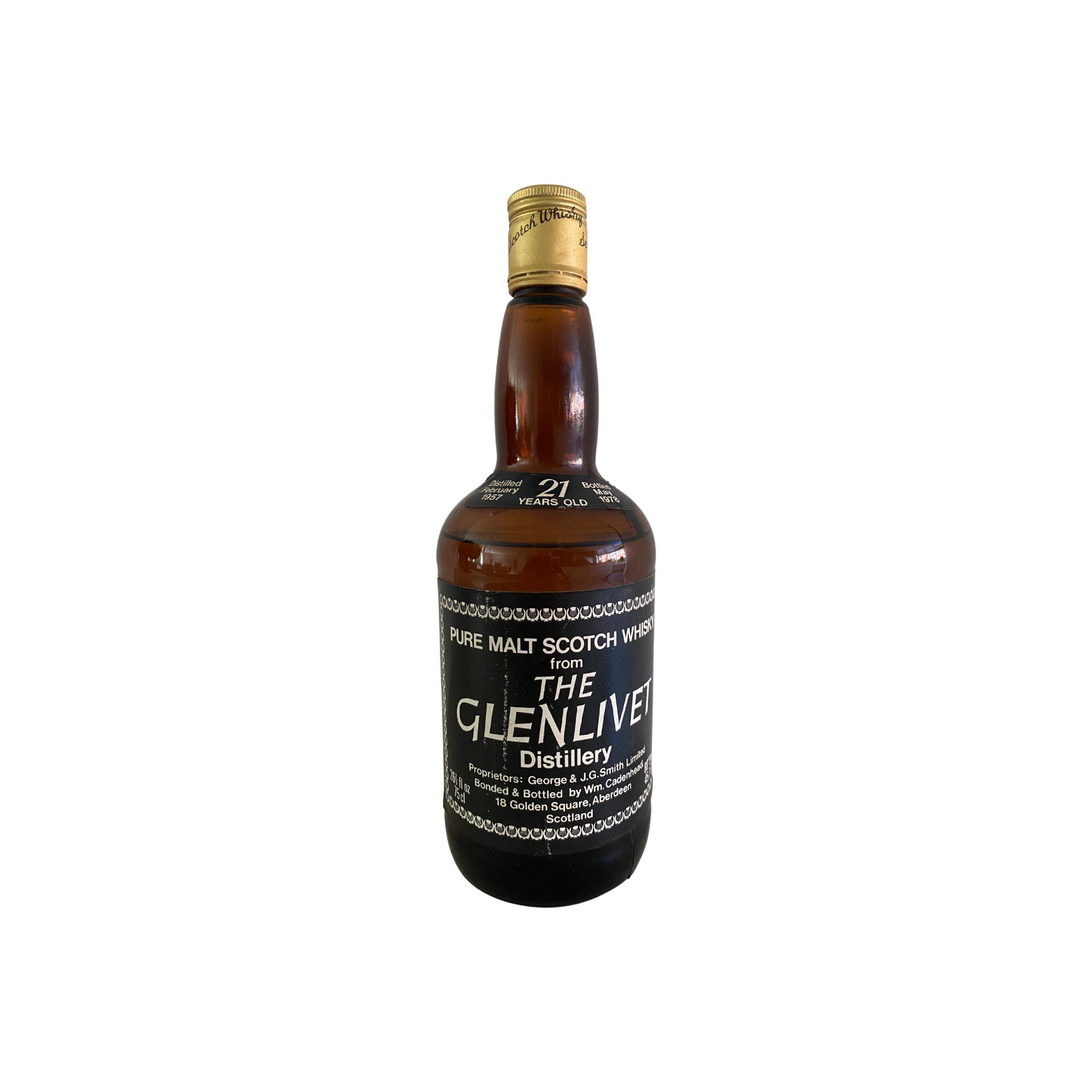 The Glenlivet 1957 21 Years Single Malt Whisky