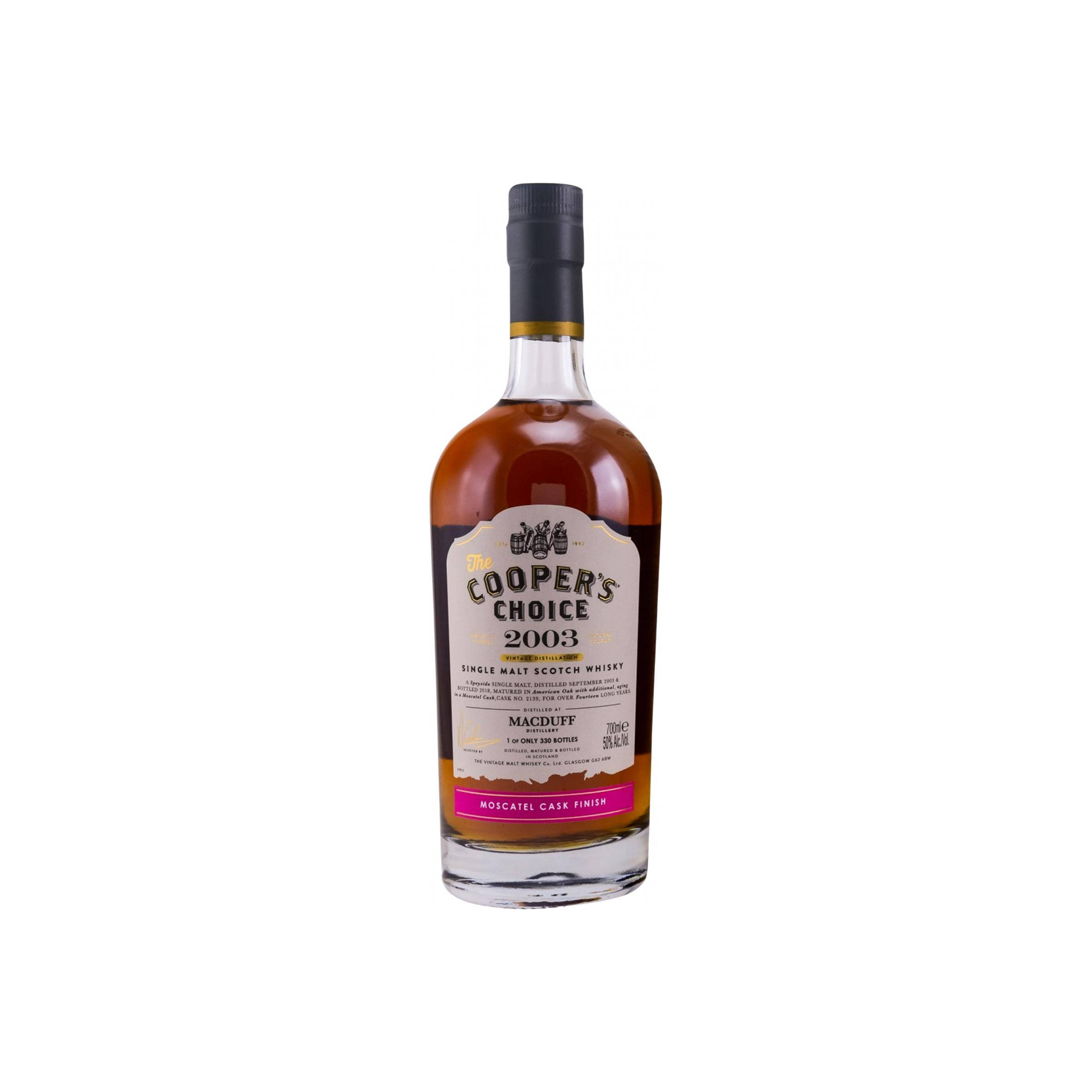 Macduff The Cooper's Choice 2003 14 Years Single Malt Whisky