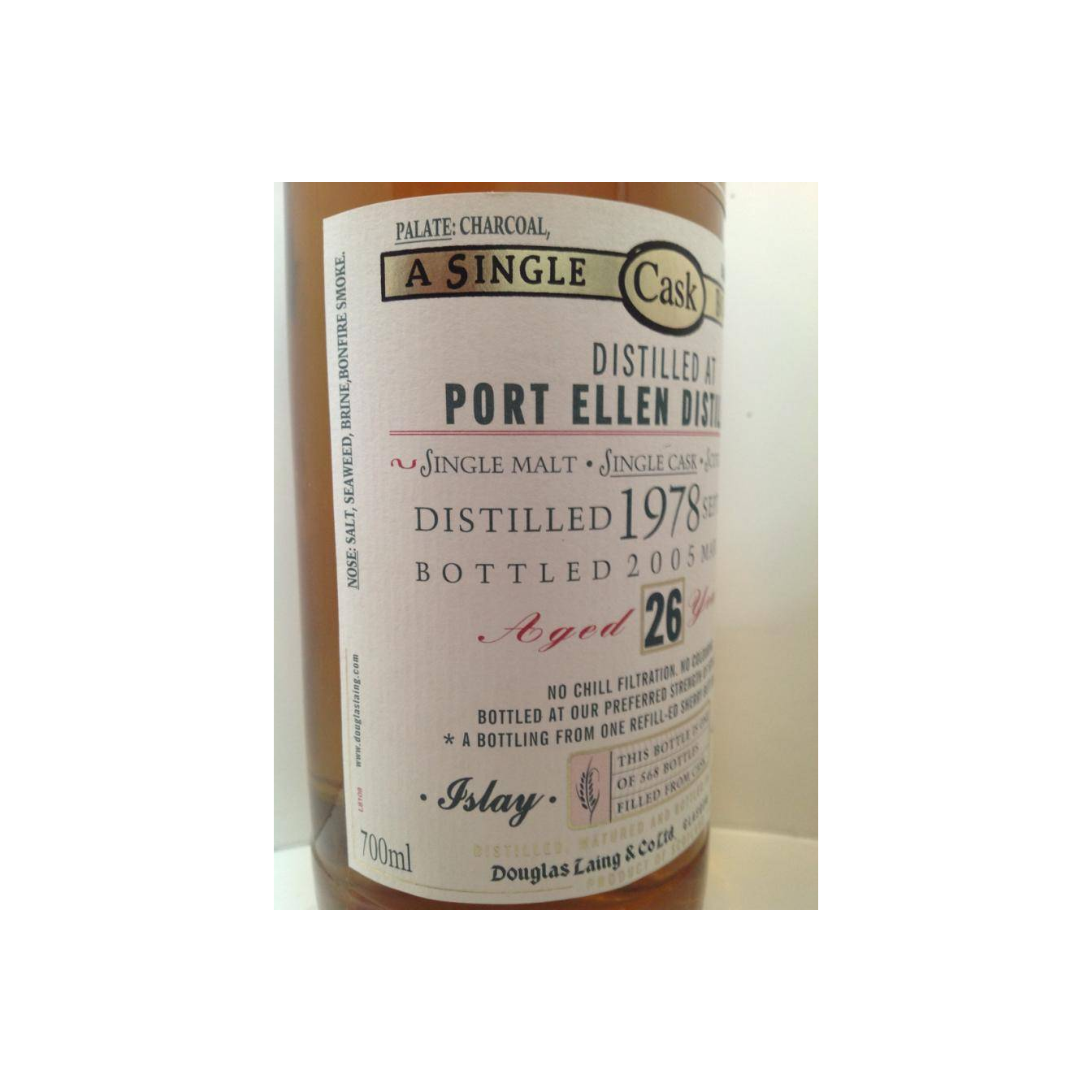 Port Ellen Old Malt Cask 1978 26 Years Single Malt Whisky 2