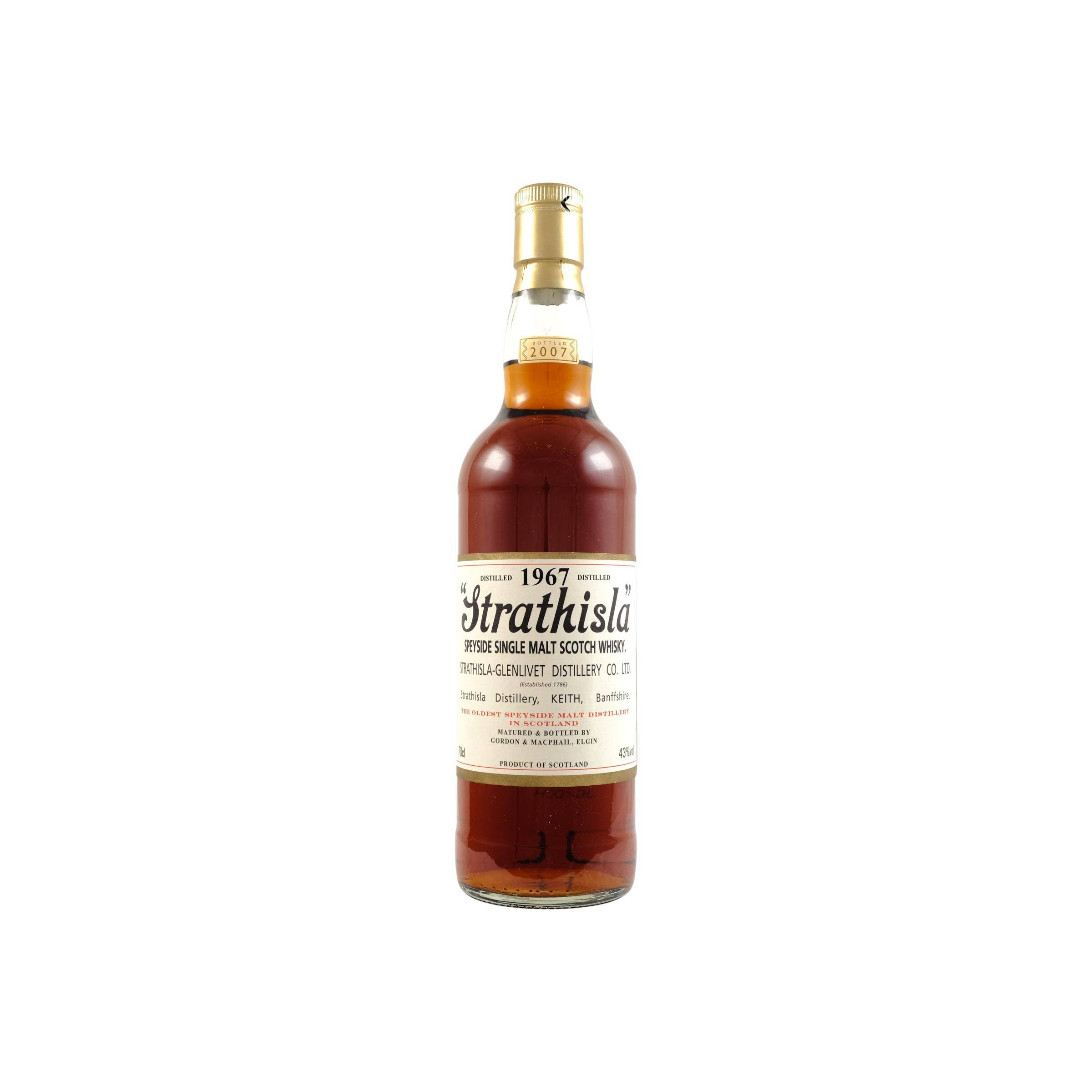 Strathisla Licensed Bottling 1967 40 Years Single Malt Whisky