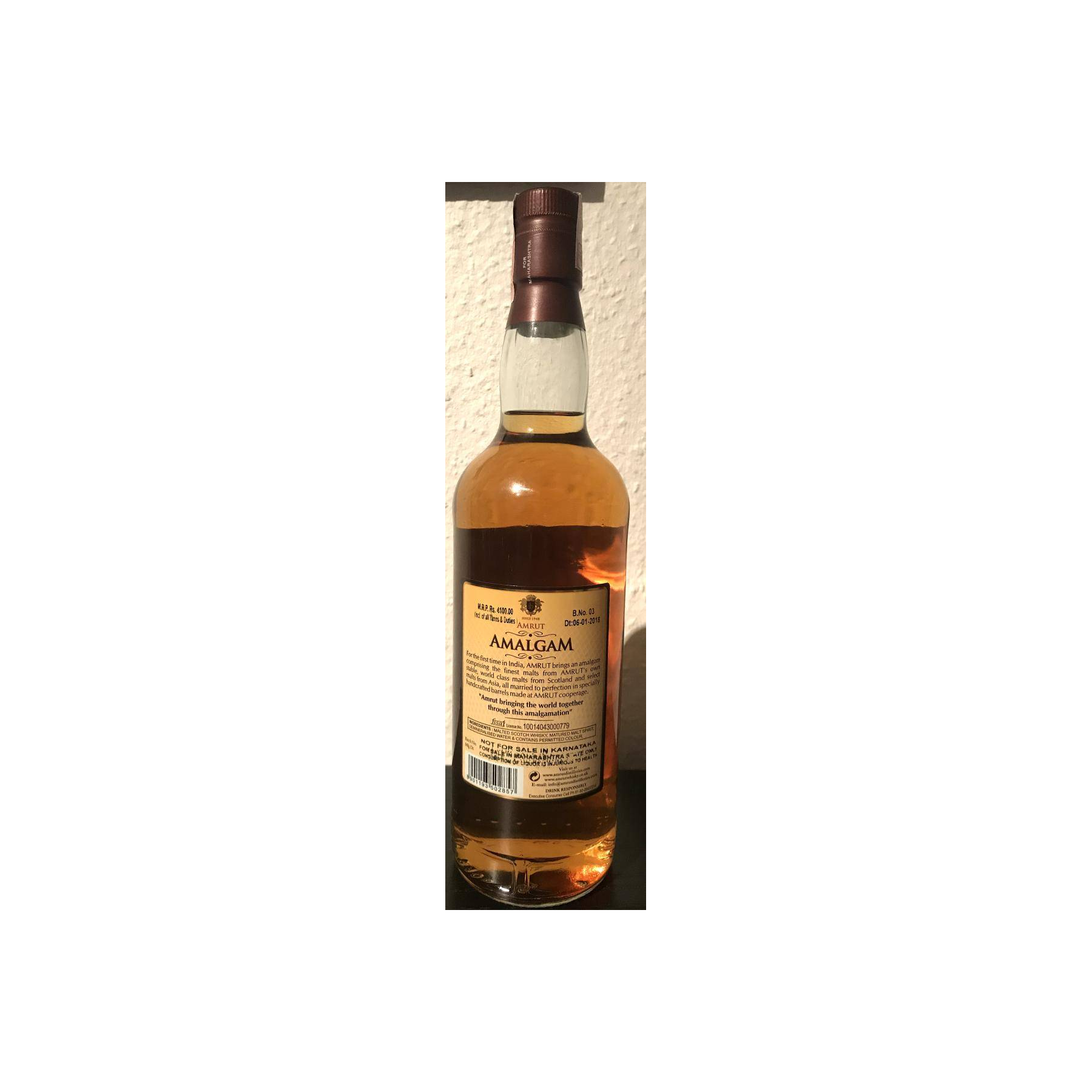 Amrut Blended Malt Whisky 2