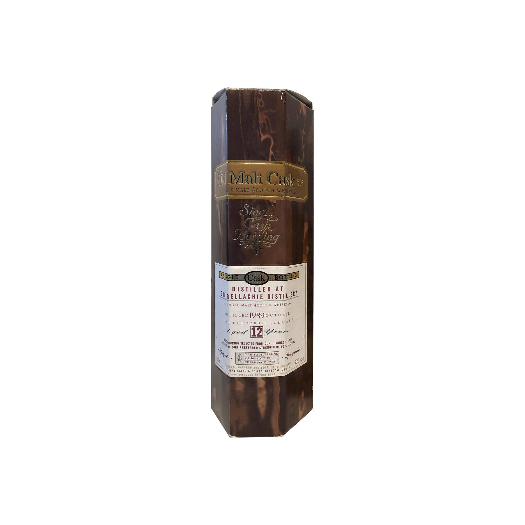 Craigellachie Old Malt Cask 1989 12 Years Single Malt Whisky 2