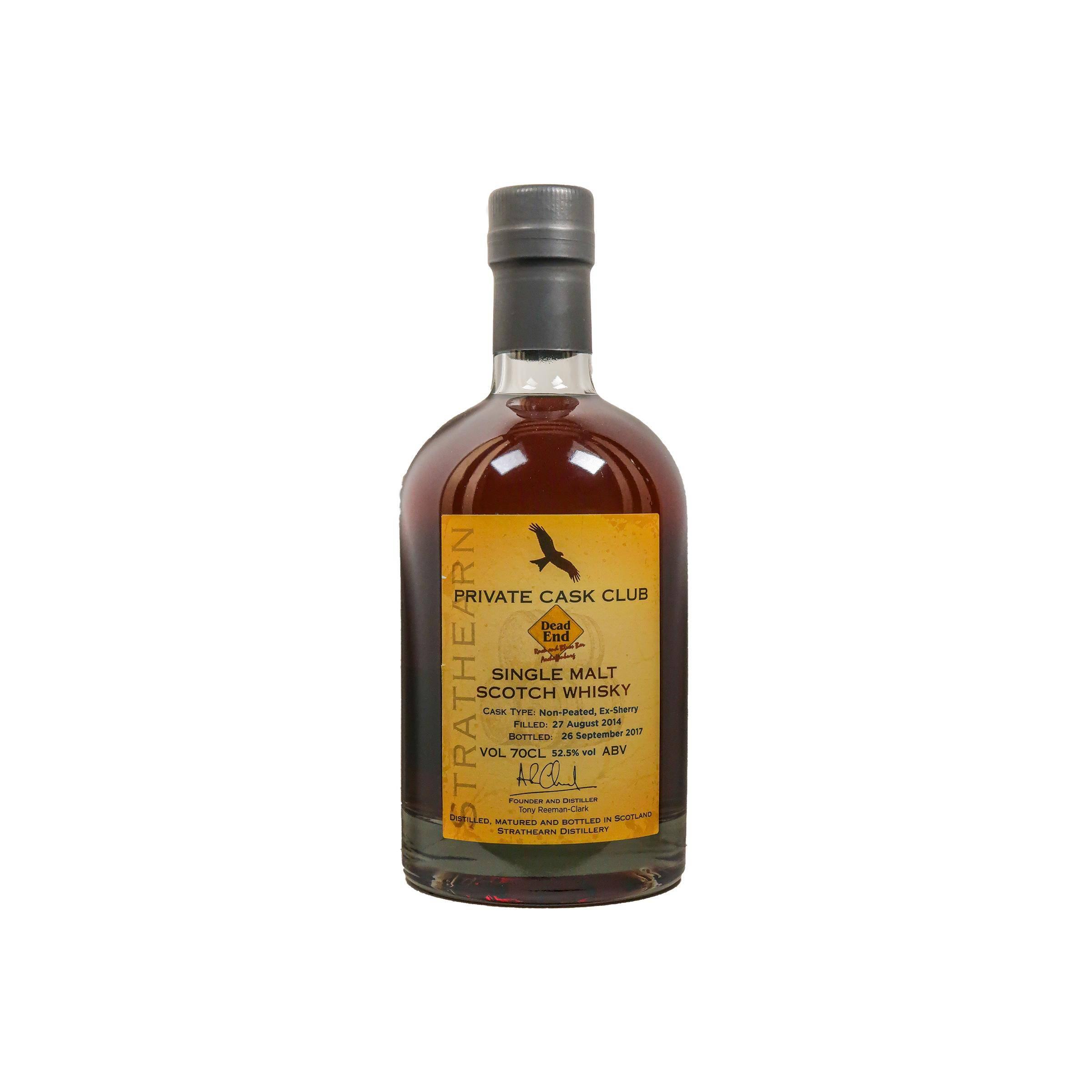 Strathearn 2014 3 Years Single Malt Whisky