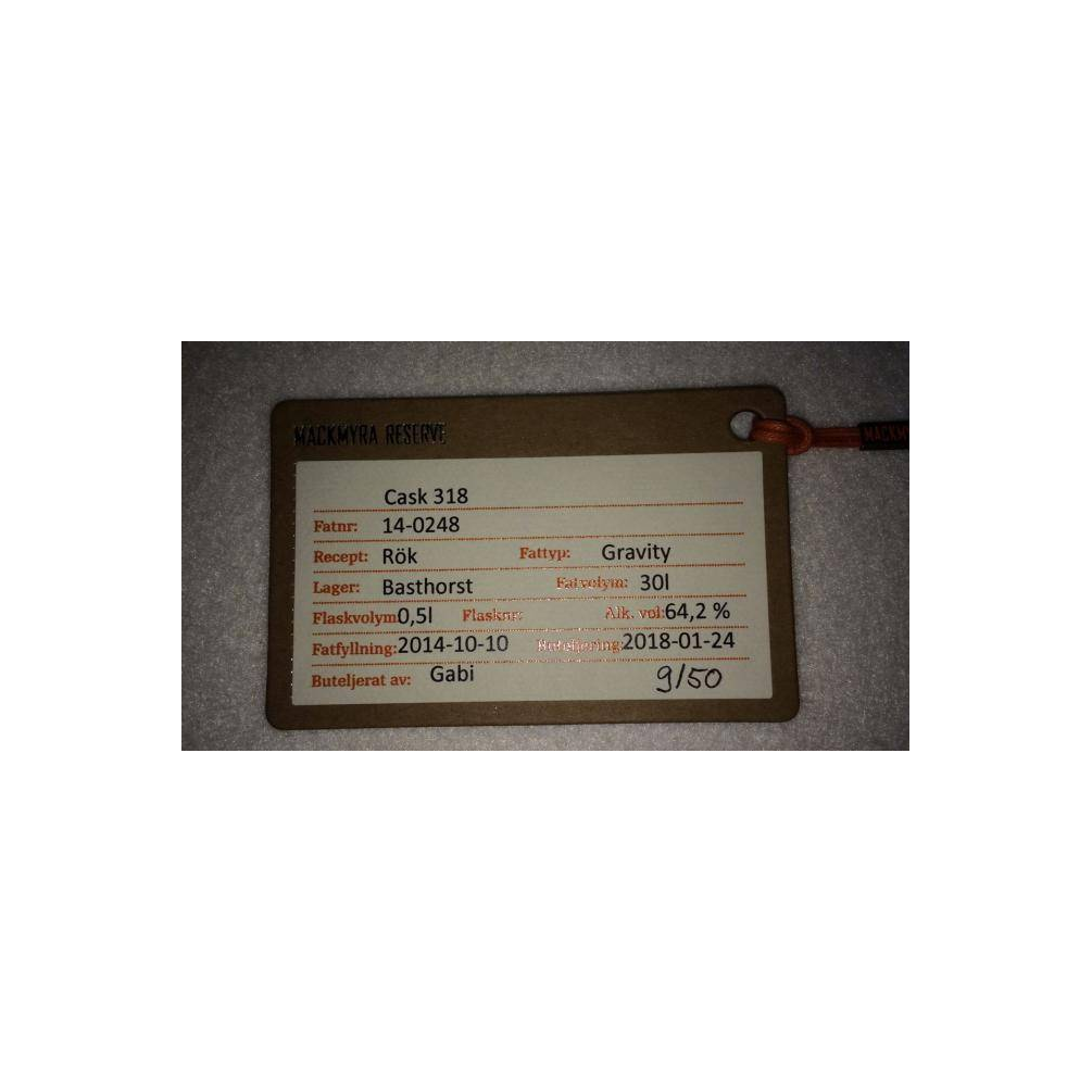 Mackmyra Reserve 2014 3 Years Single Malt Whisky 2