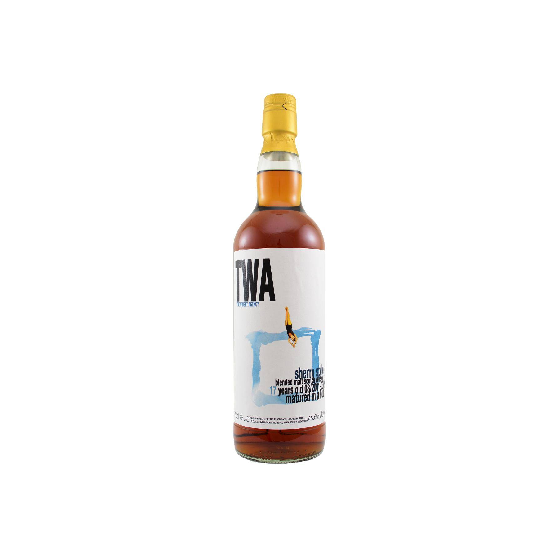 The Whisky Agency 2001 17 Years Blended Malt Whisky