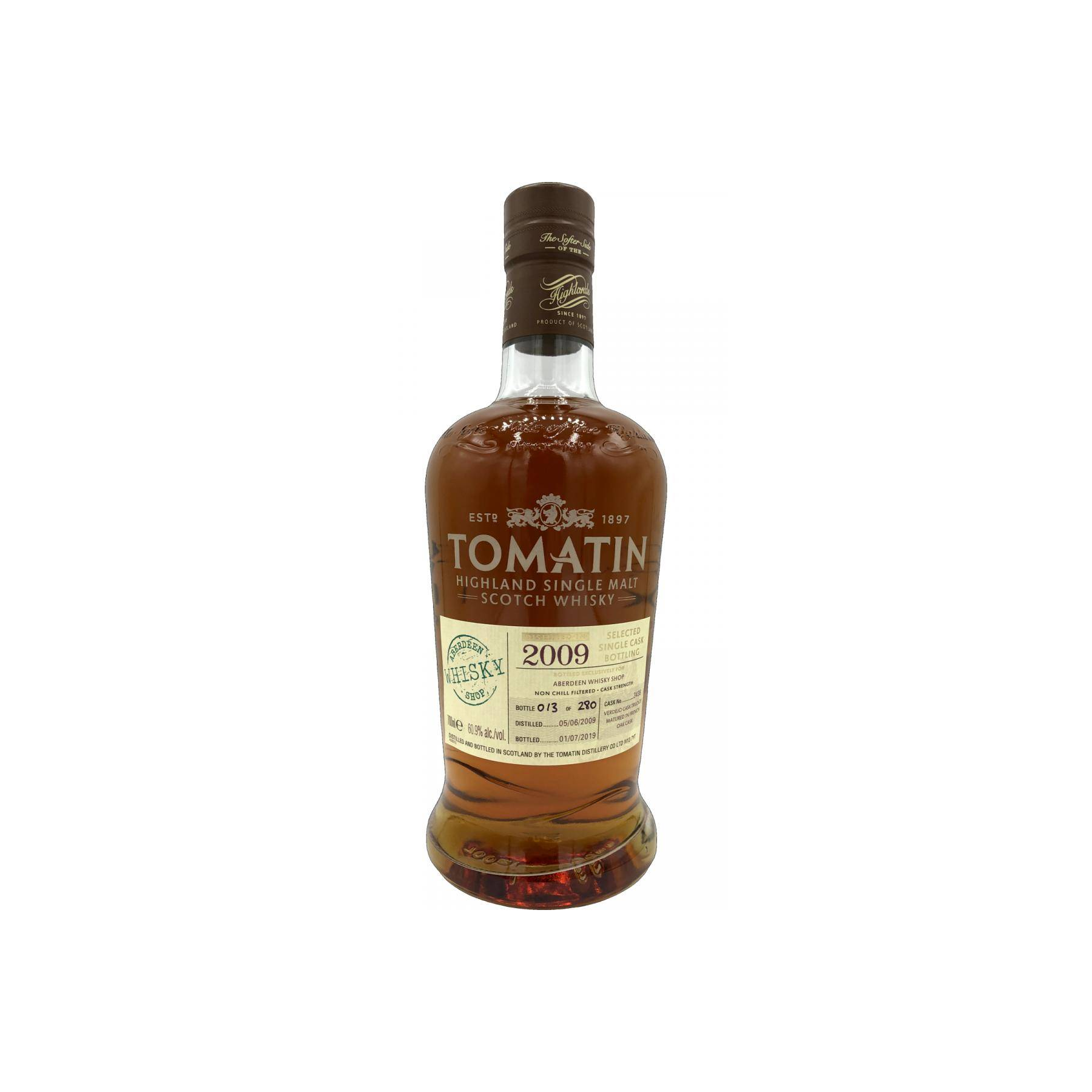 Tomatin 2009 10 Years Single Malt Whisky