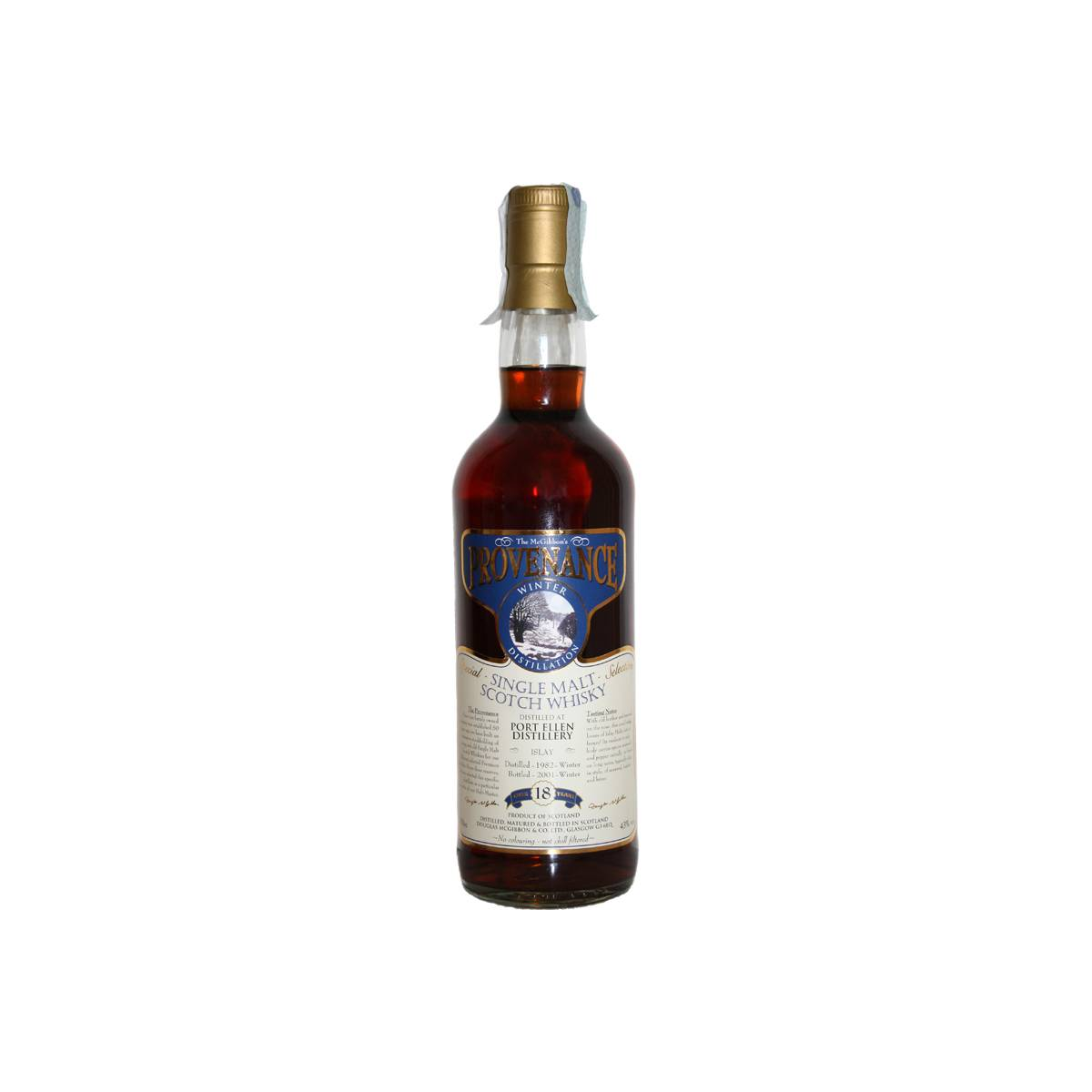 Port Ellen McGibbon's Provenance 1982 18 Years Single Malt Whisky