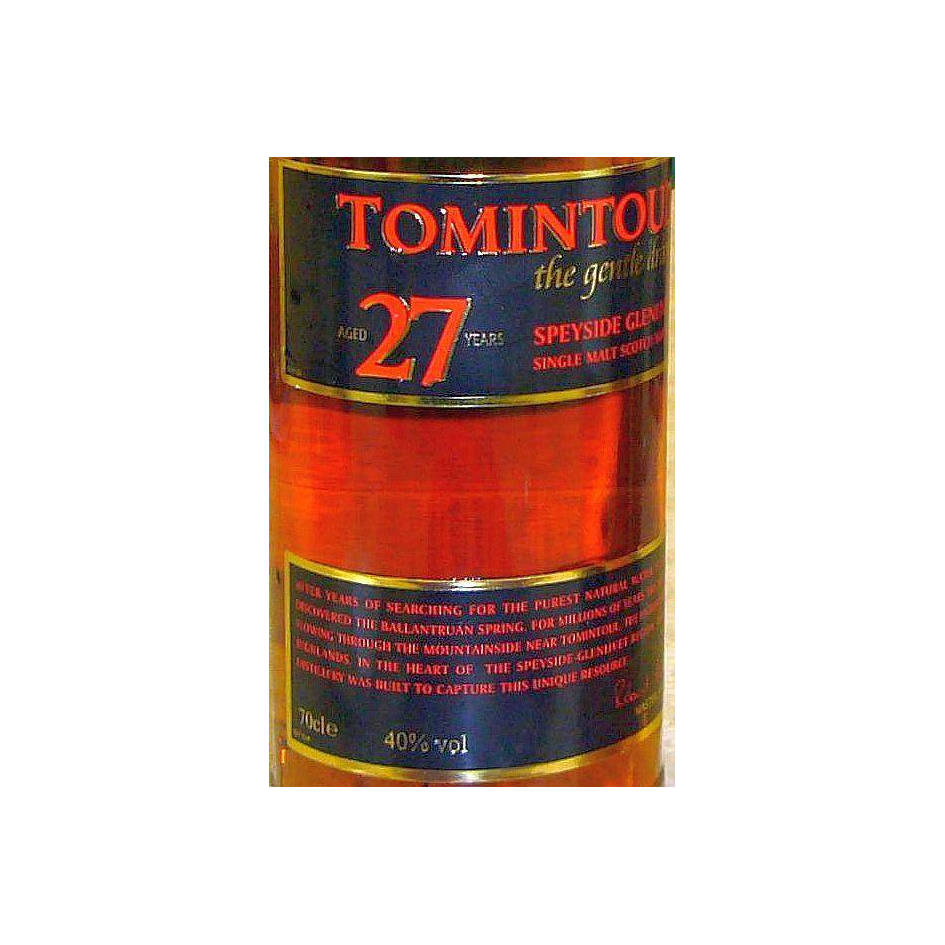 Tomintoul 27 Years Single Malt Whisky 2