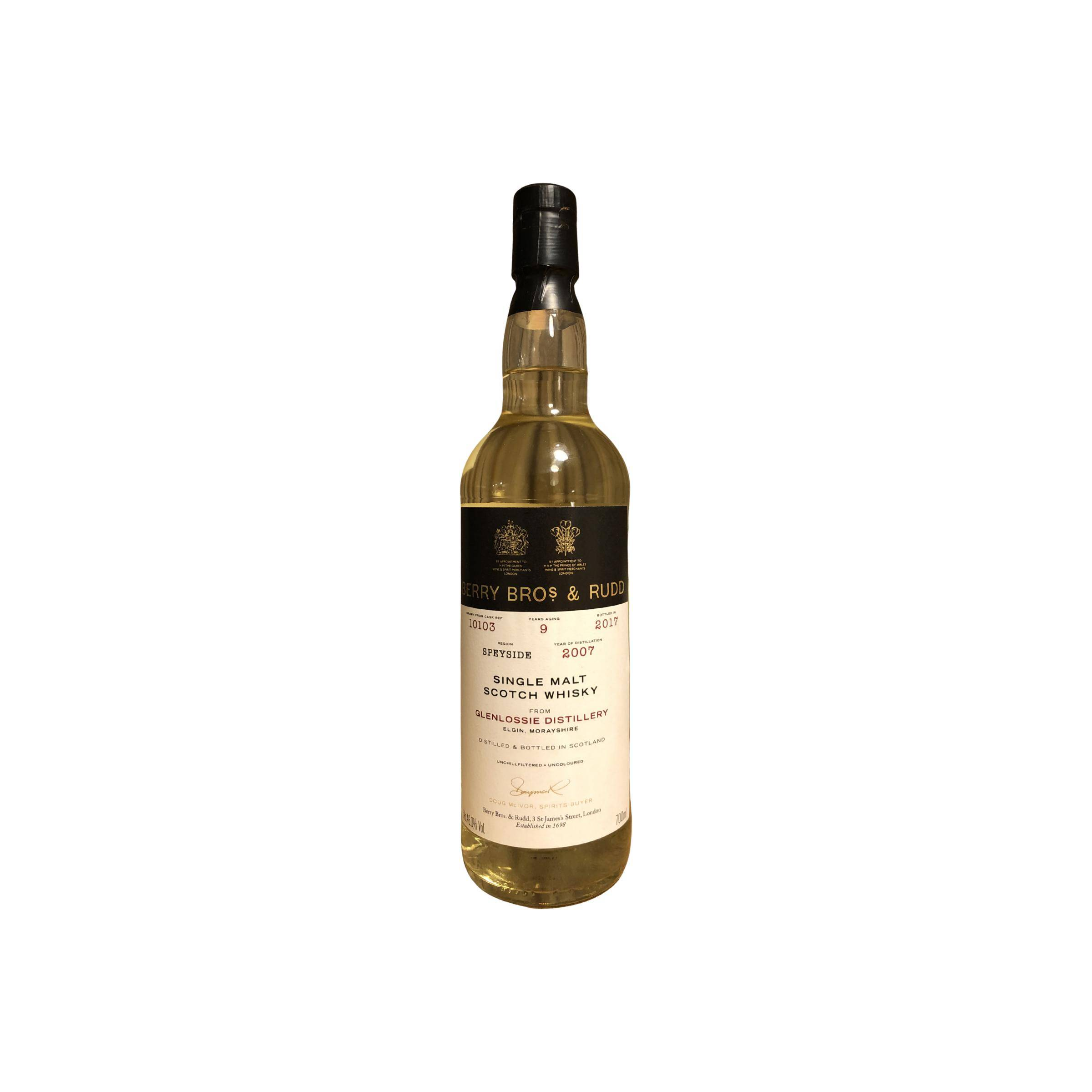 Glenlossie 2007 9 Years Single Malt Whisky