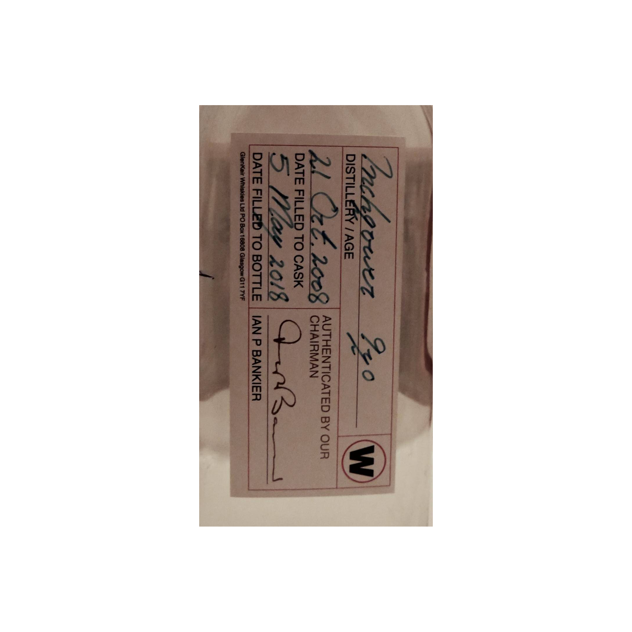 Inchgower 2008 9 Years Single Malt Whisky 2