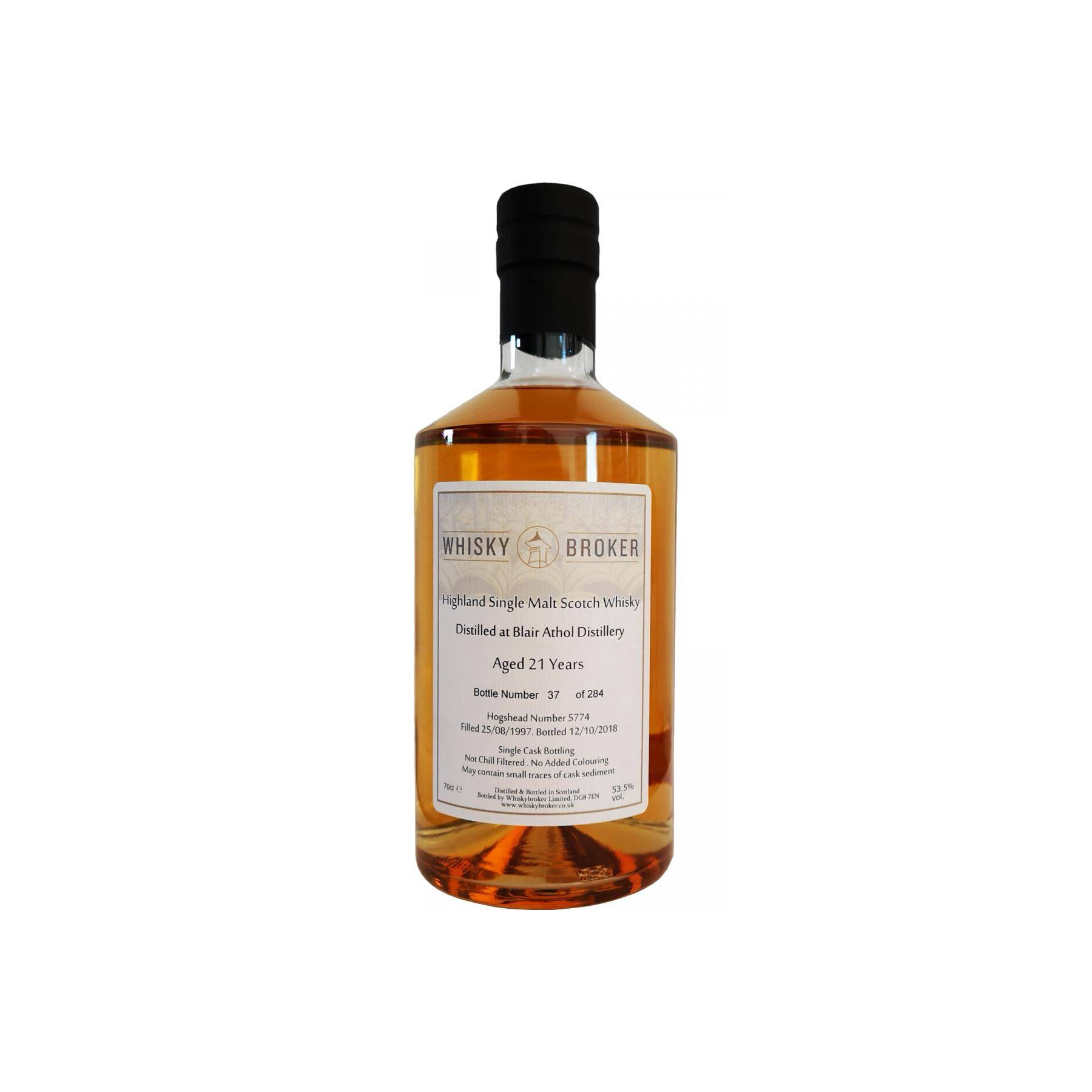 Blair Athol 1997 21 Years Single Malt Whisky