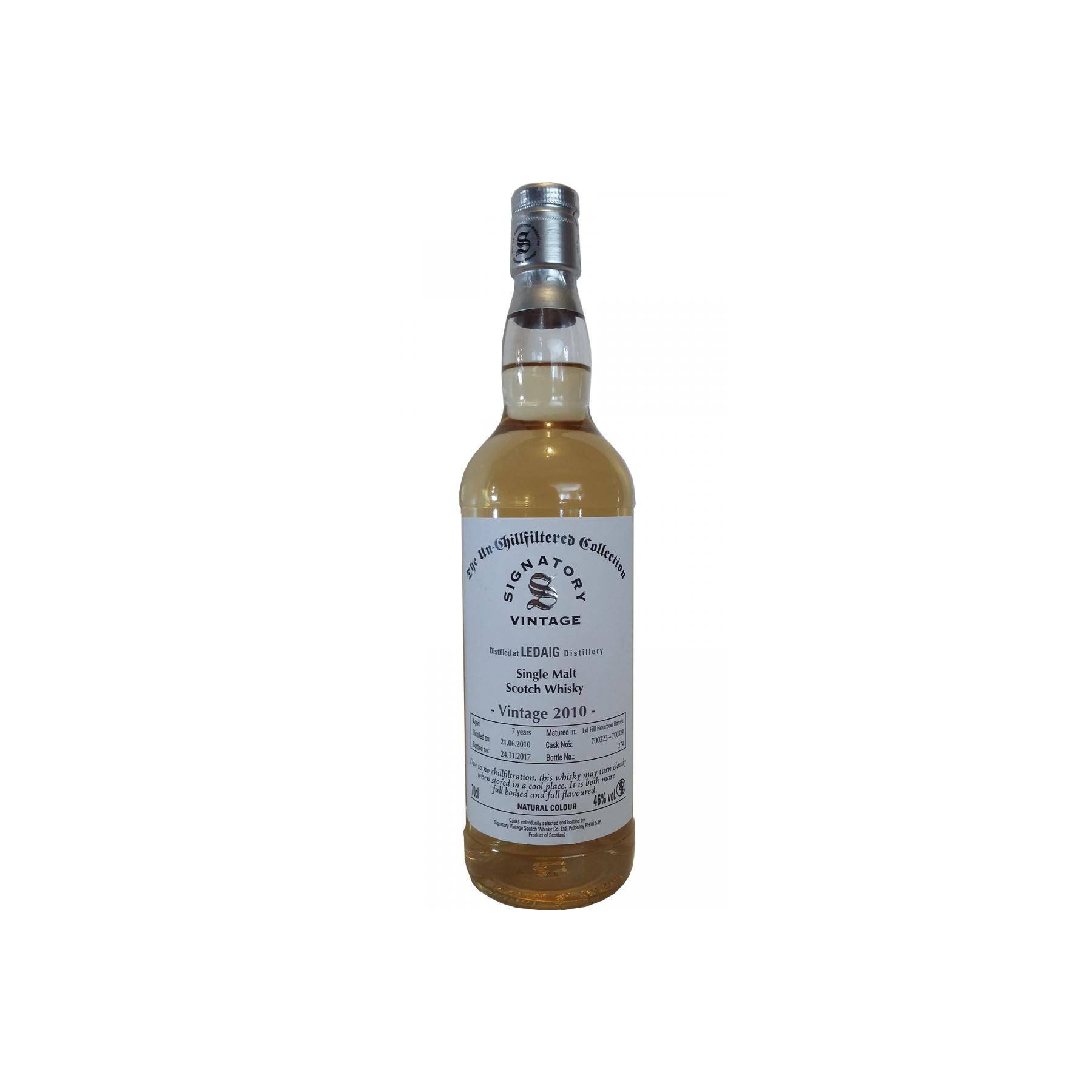 Tobermory The Un-Chillfiltered Collection 2010 7 Years Single Malt Whisky
