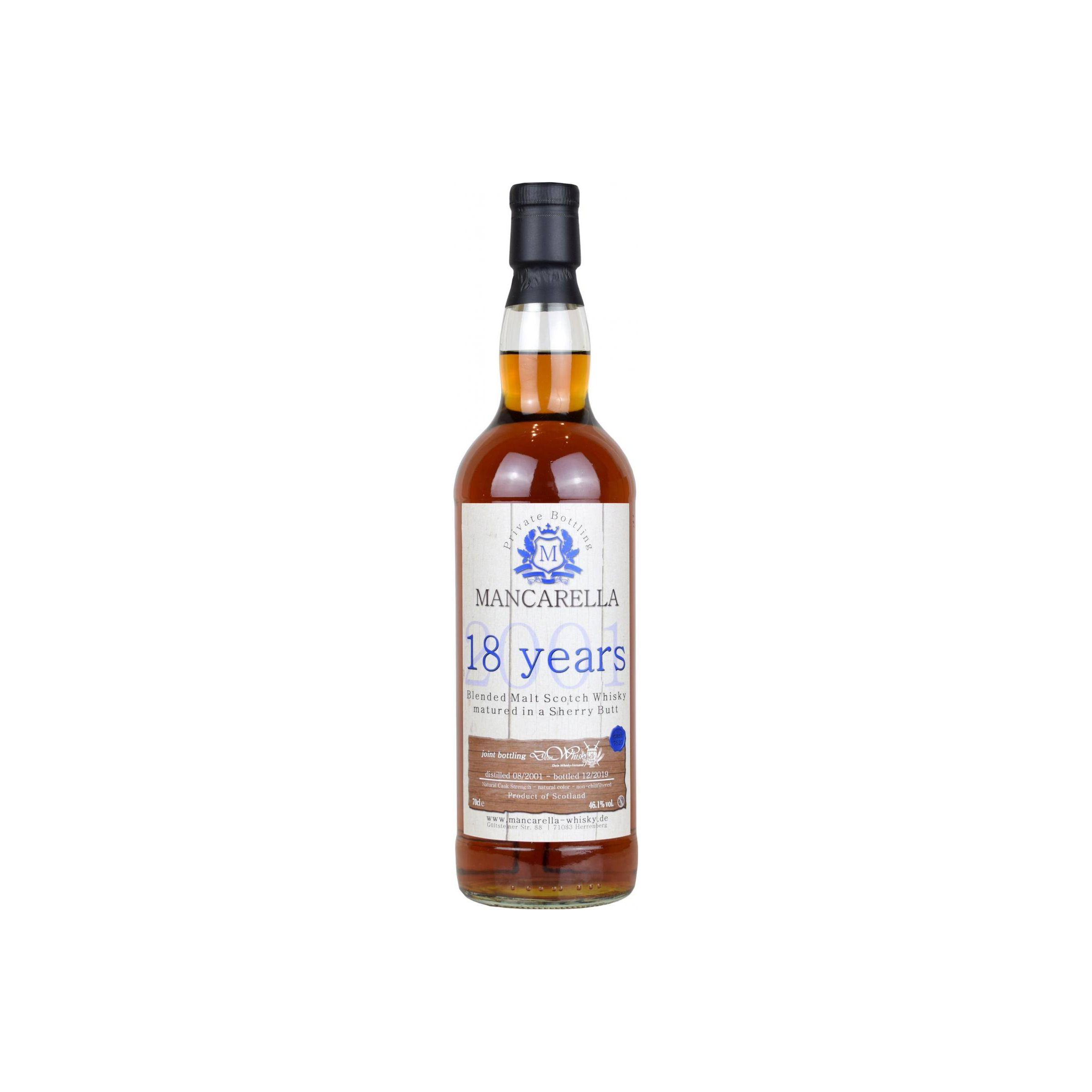 Blended Malt Scotch Whisky 2001 Ma
