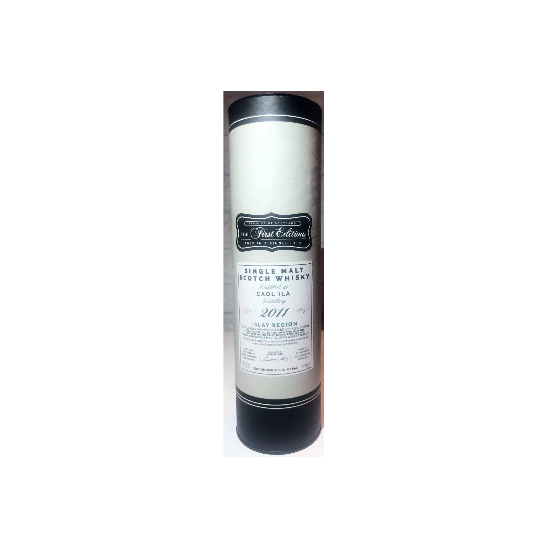 Caol Ila The First Editions 2011 6 Years Single Malt Whisky 2