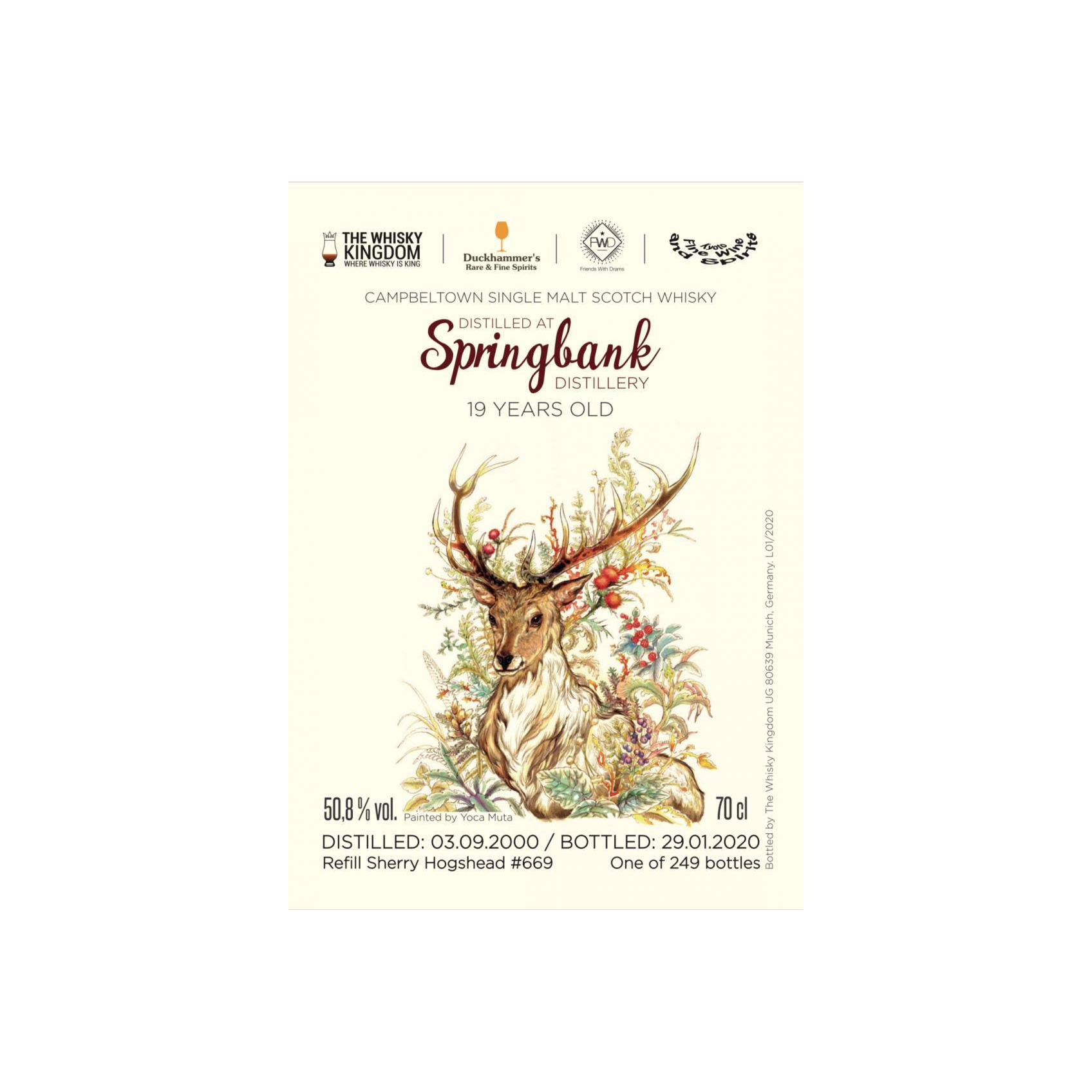 Springbank 2000 19 Years Single Malt Whisky 2