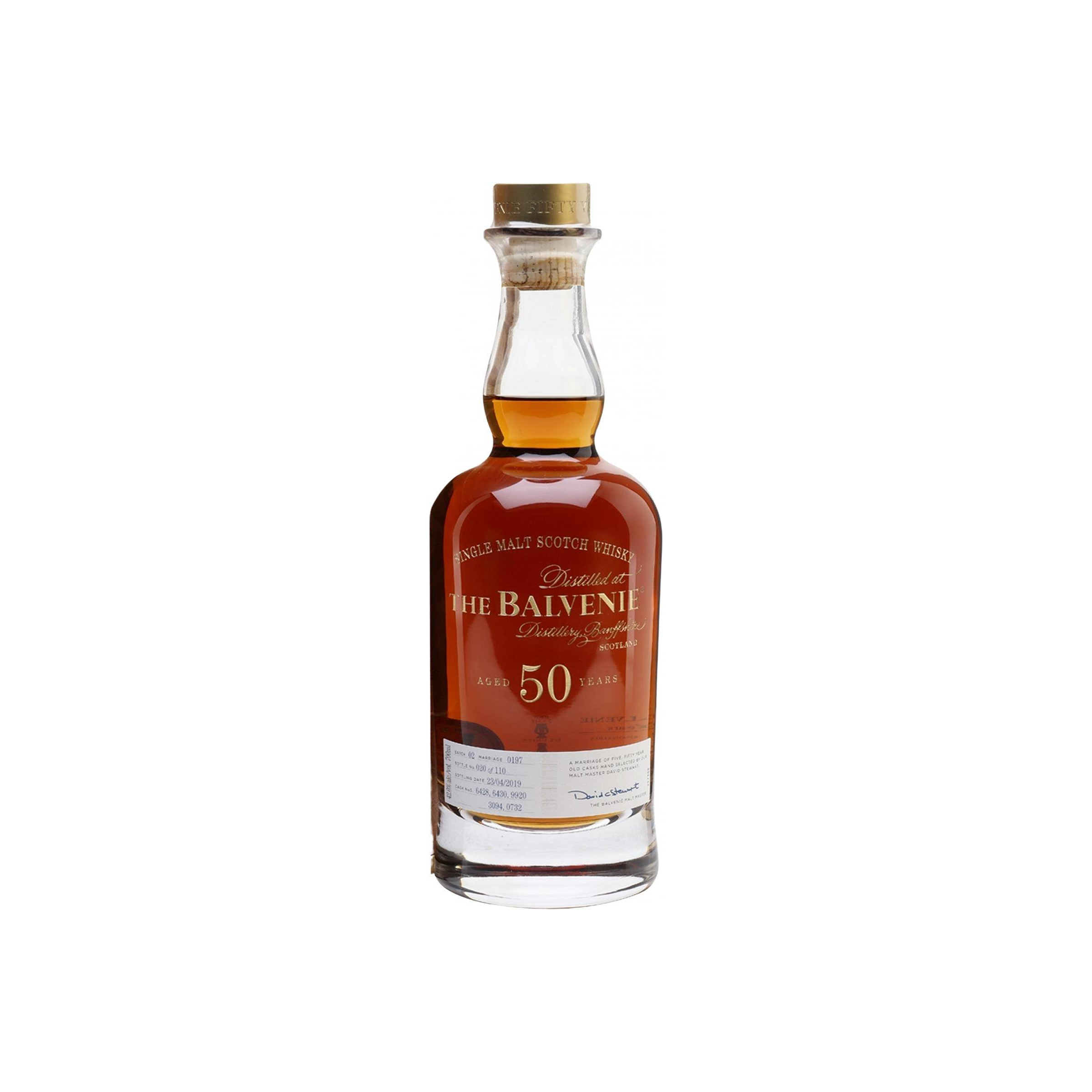 The Balvenie 50 Years Single Malt Whisky