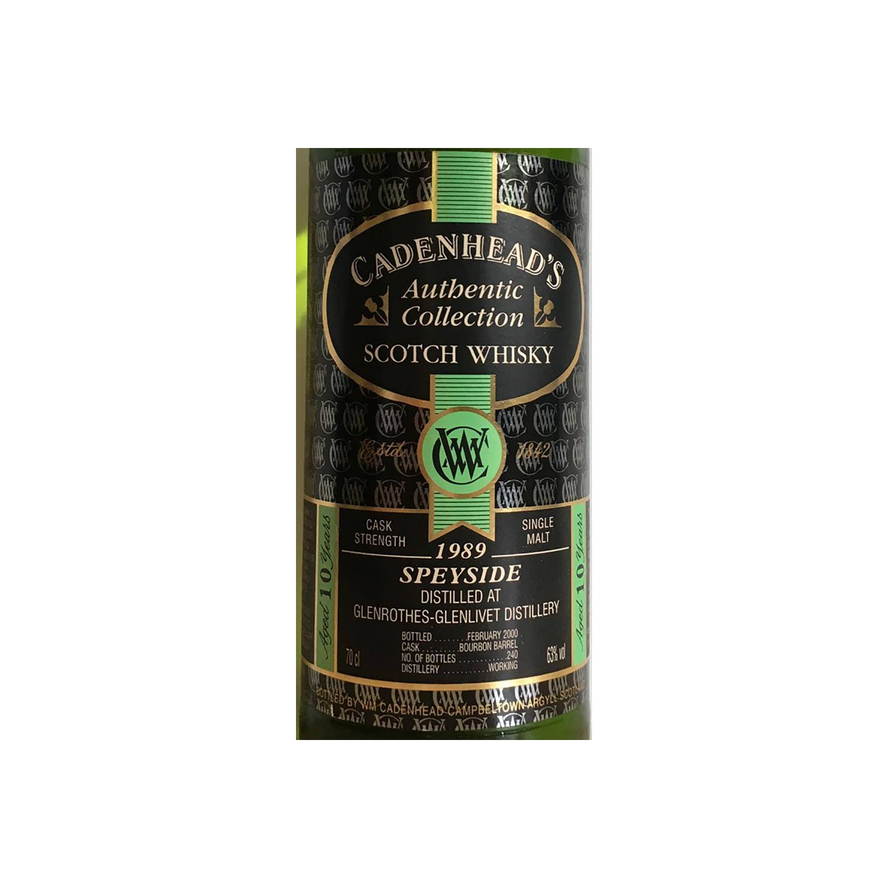 The Glenrothes Authentic Collection 1989 10 Years Single Malt Whisky