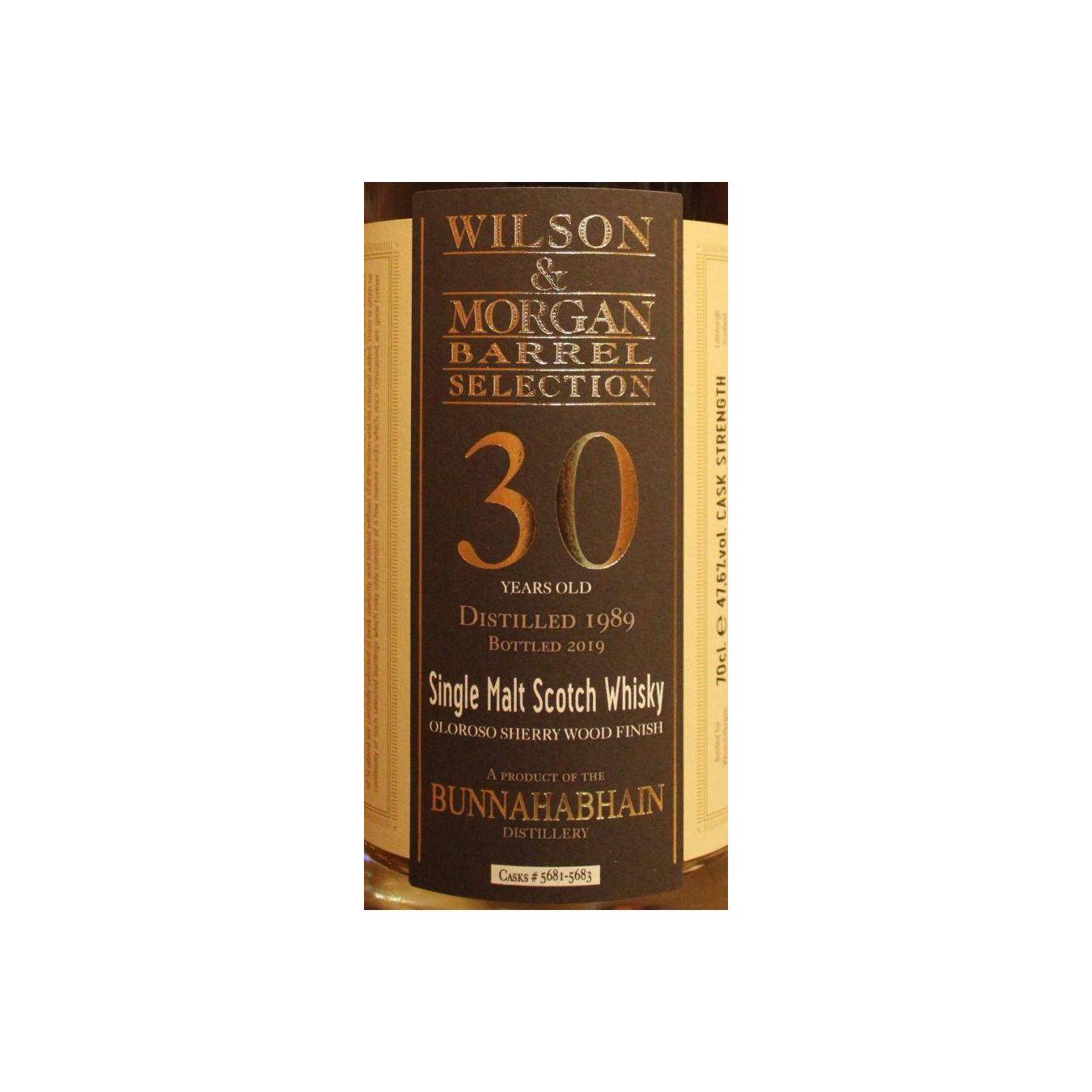 Bunnahabhain Barrel Selection 1989 30 Years Single Malt Whisky 2