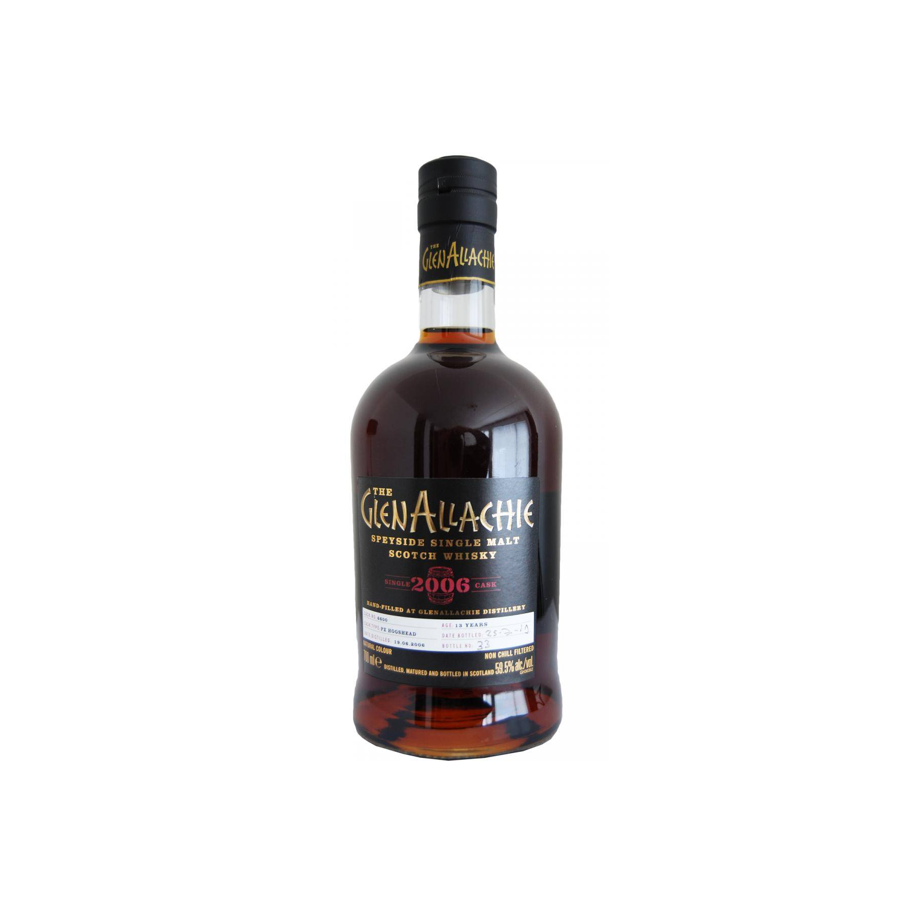 The GlenAllachie Single Cask 2006 13 Years Single Malt Whisky