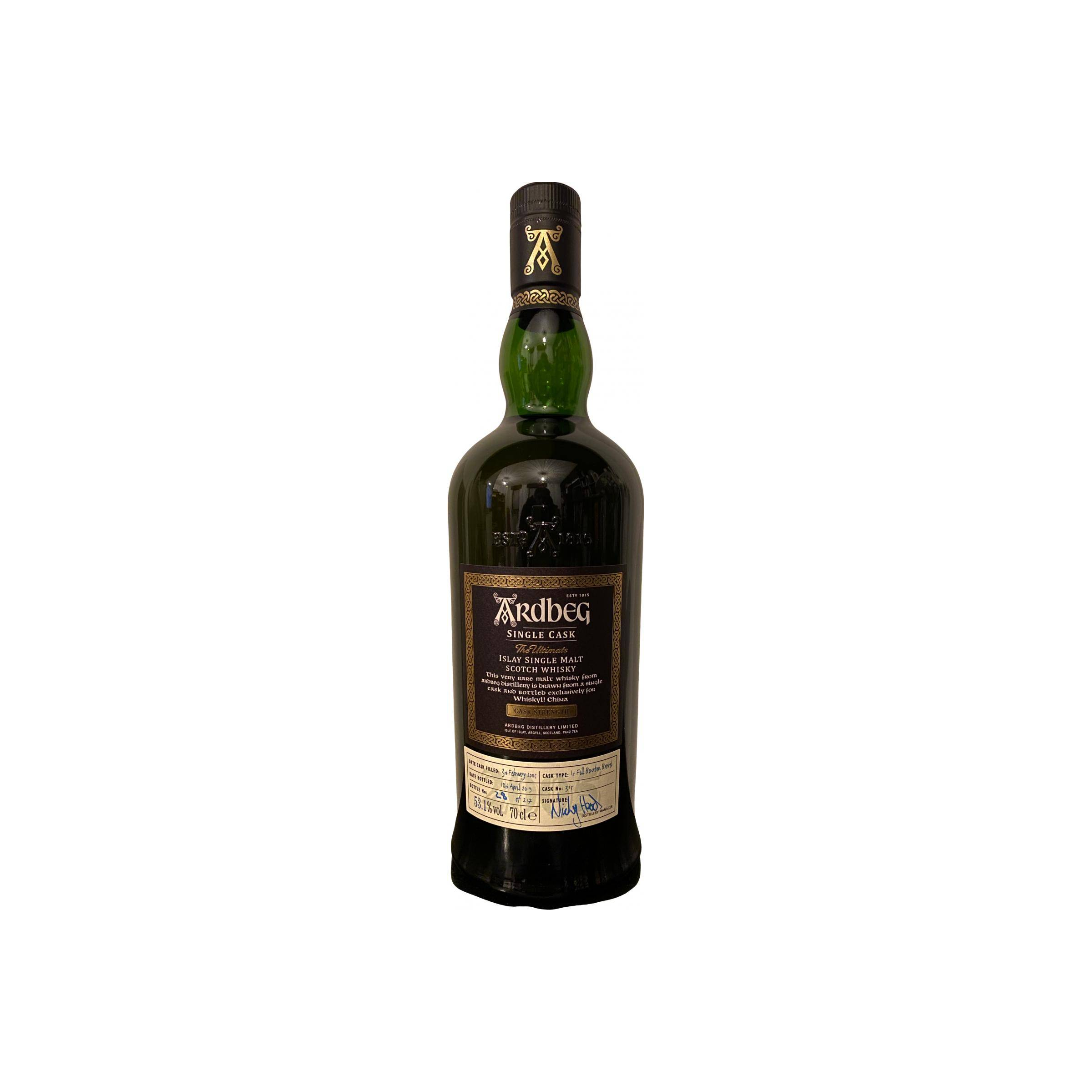 Ardbeg Single Cask 2005 14 Years Single Malt Whisky