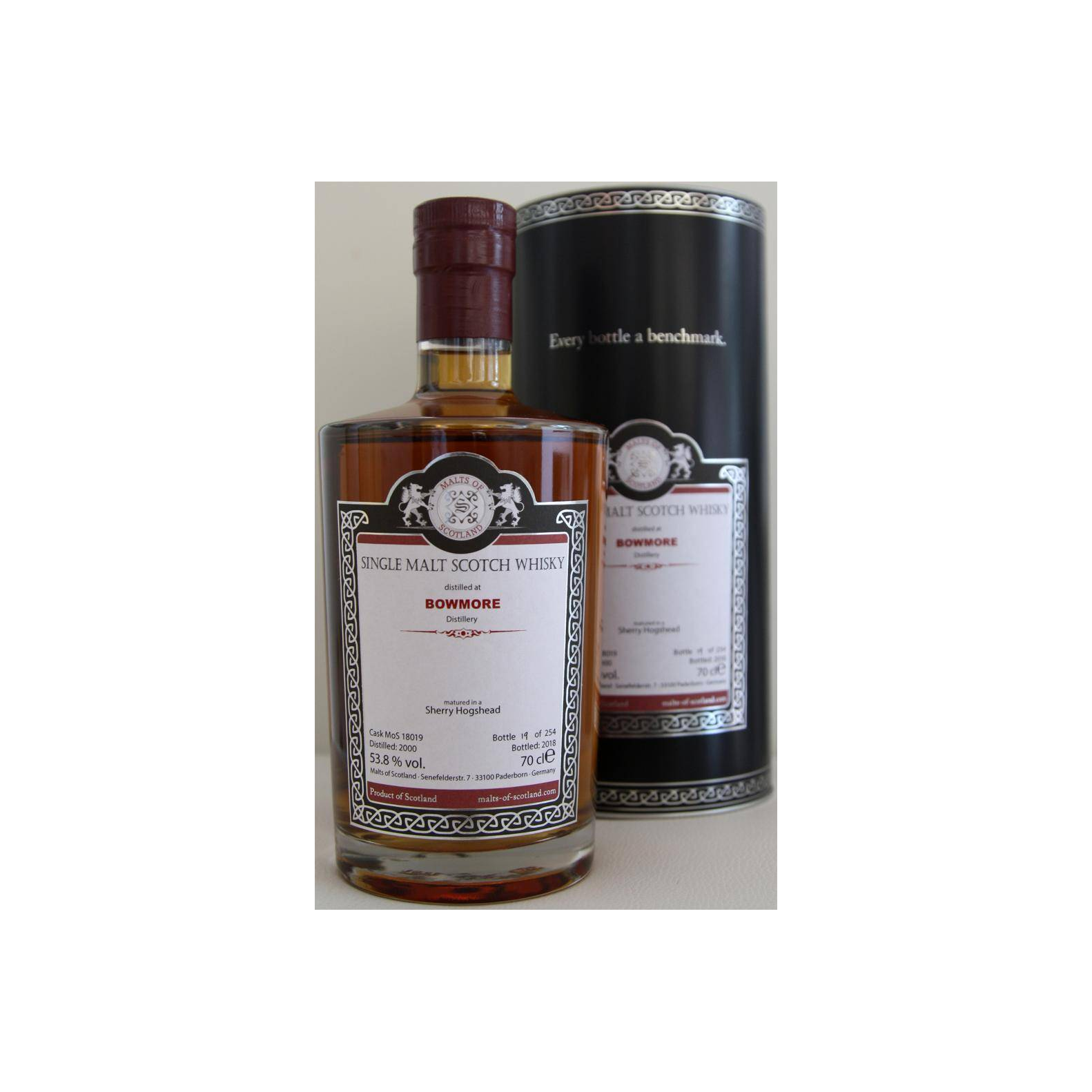 Bowmore 2000 18 Years Single Malt Whisky 2