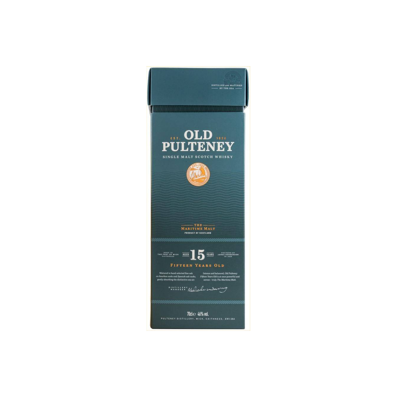 Old Pulteney 15 Years Single Malt Whisky 3