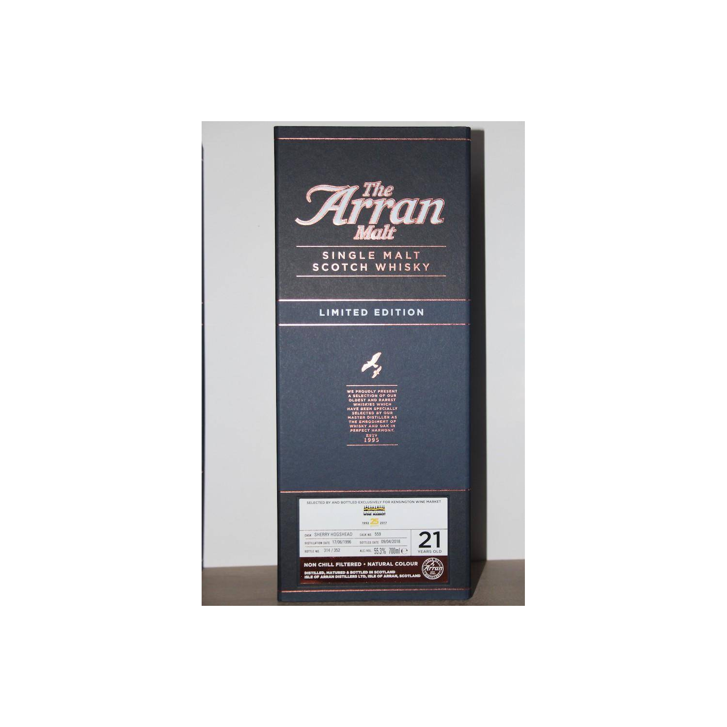 Arran Limited Edition 1996 21 Years Single Malt Whisky 3