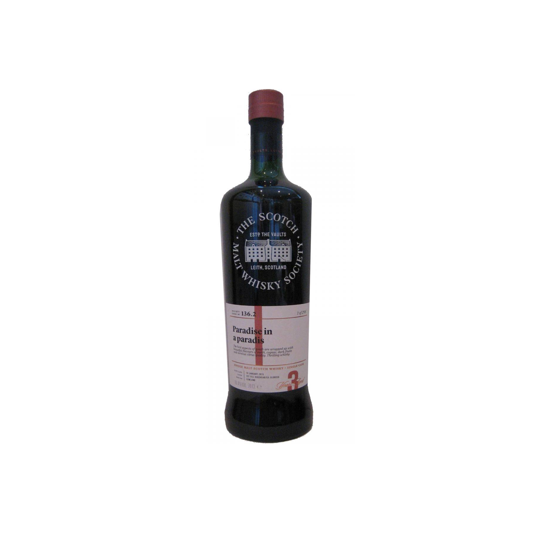 The Scotch Malt Whisky Society 2015 3 Years Single Malt Whisky