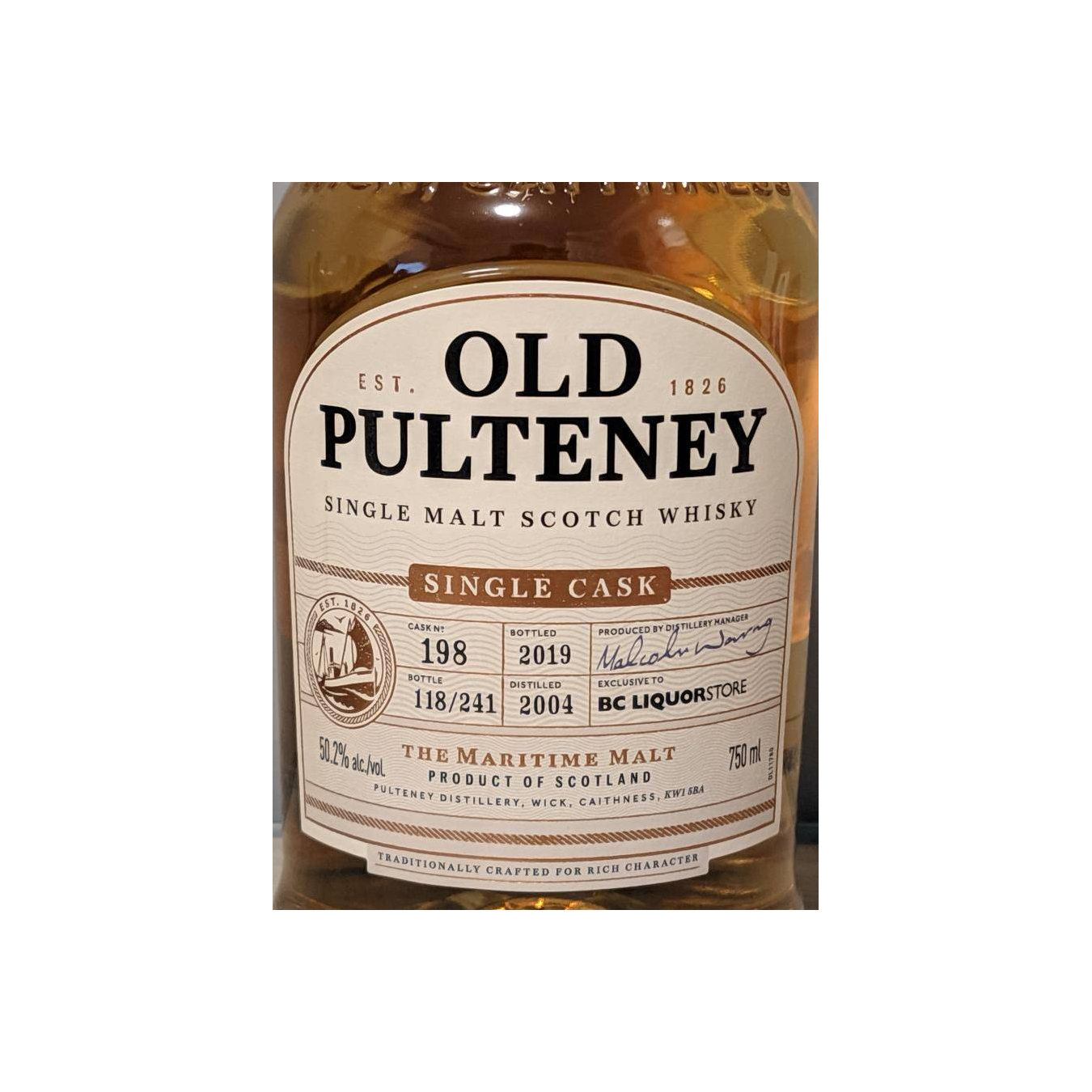 Old Pulteney 2004 15 Years Single Malt Whisky 3
