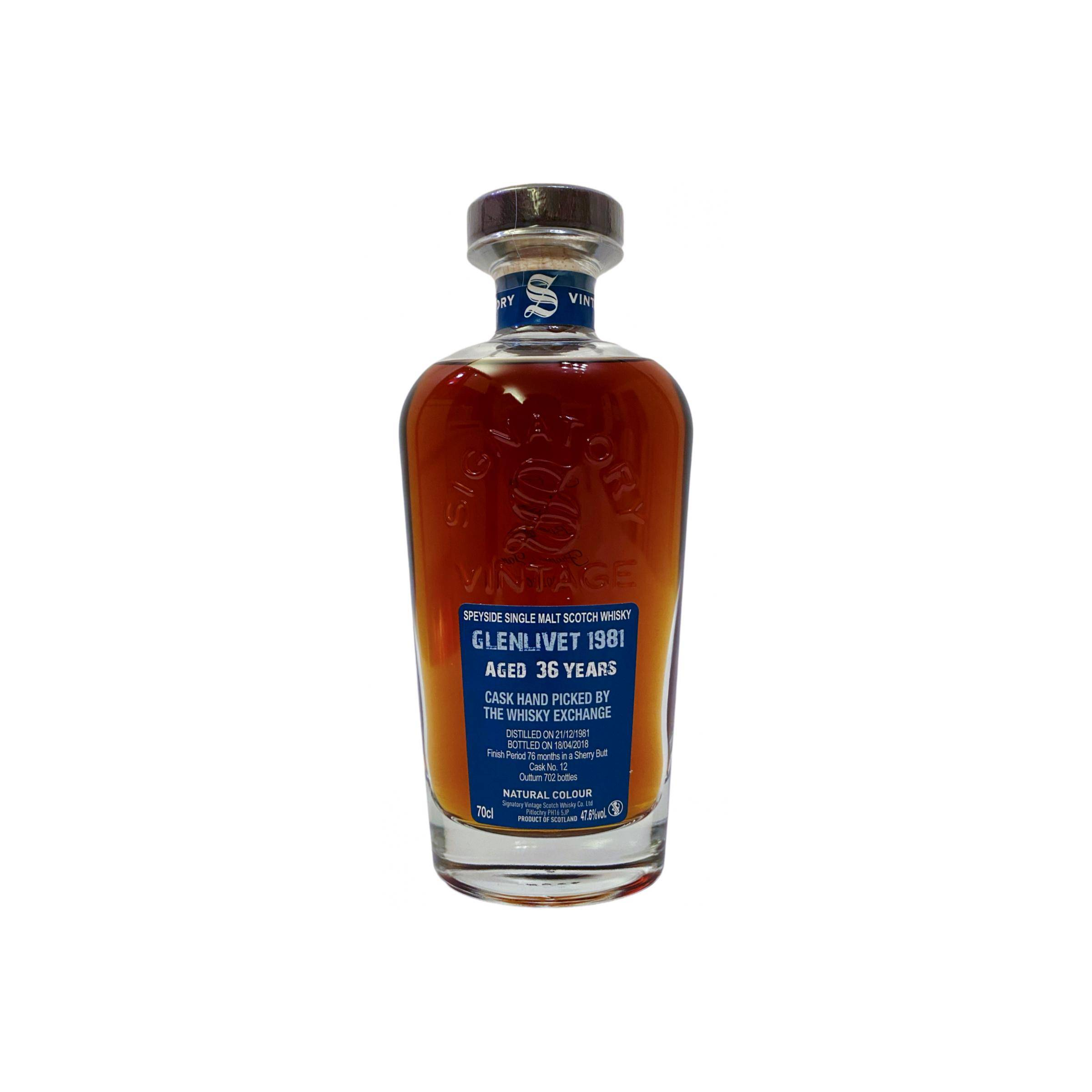 The Glenlivet Cask Strength Collection 1981 36 Years Single Malt Whisky