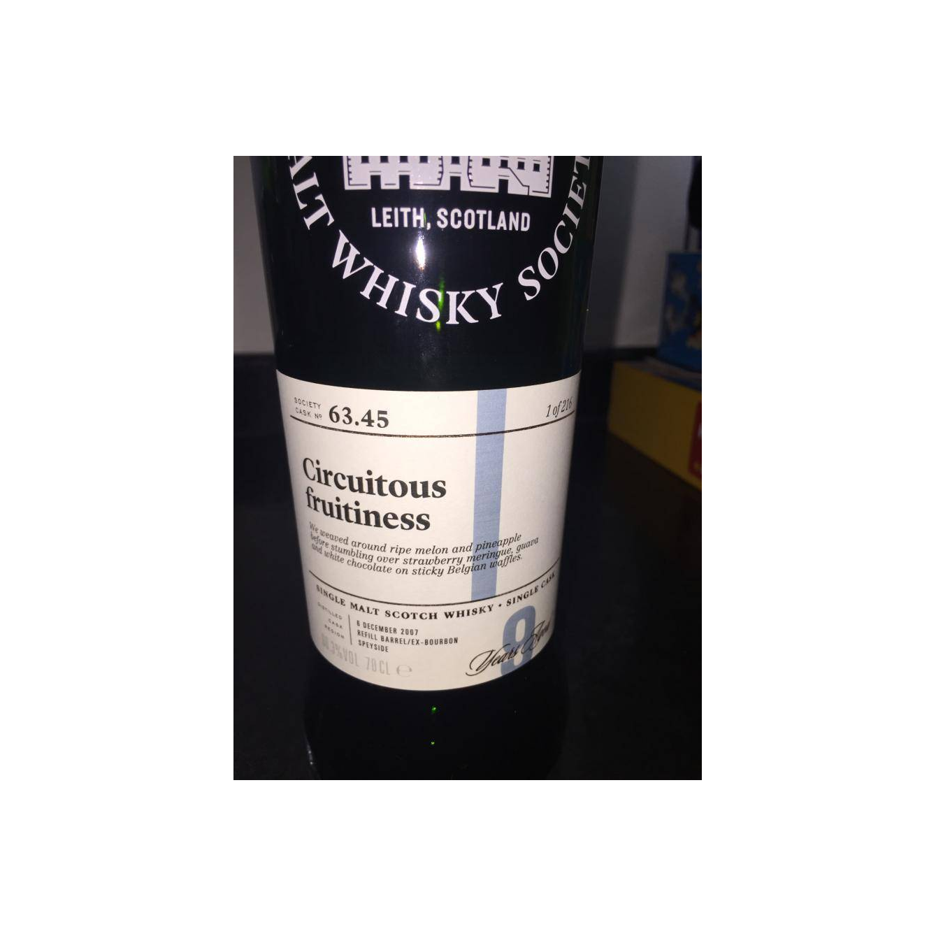 The Scotch Malt Whisky Society 2007 9 Years Single Malt Whisky 2